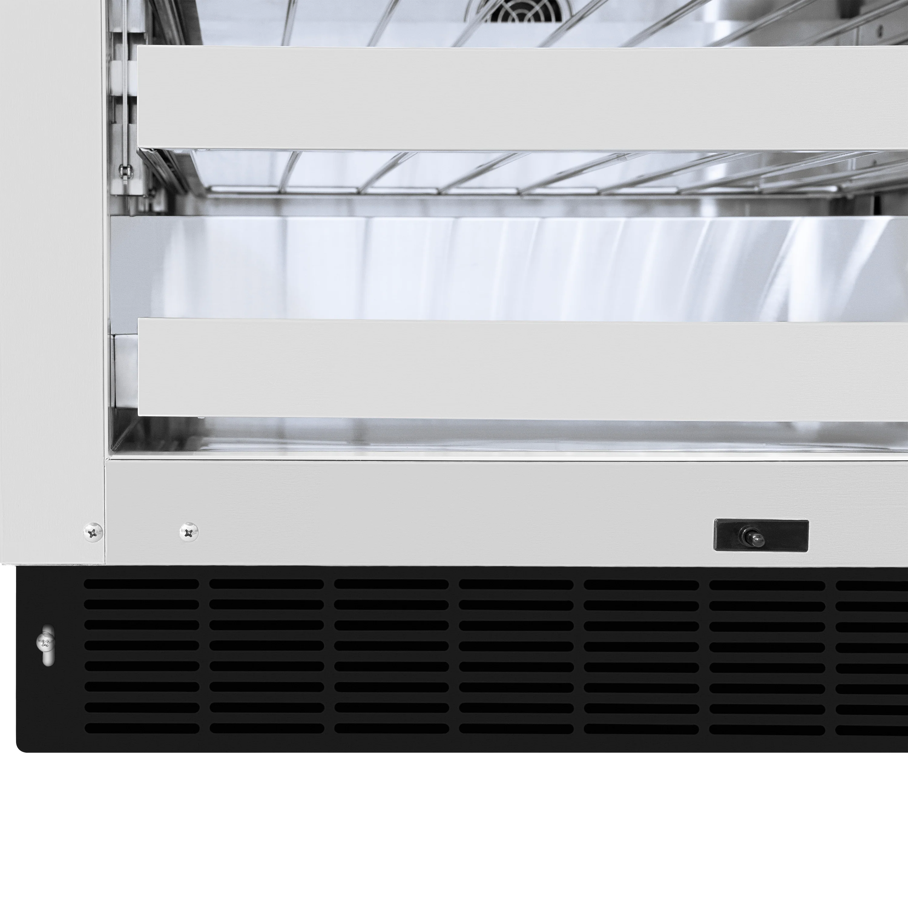 ZLINE 24 in. Touchstone Dual Zone 44 Bottle Wine Cooler With Black Matte Glass Door (RWDO-BLM-24) - Image 6
