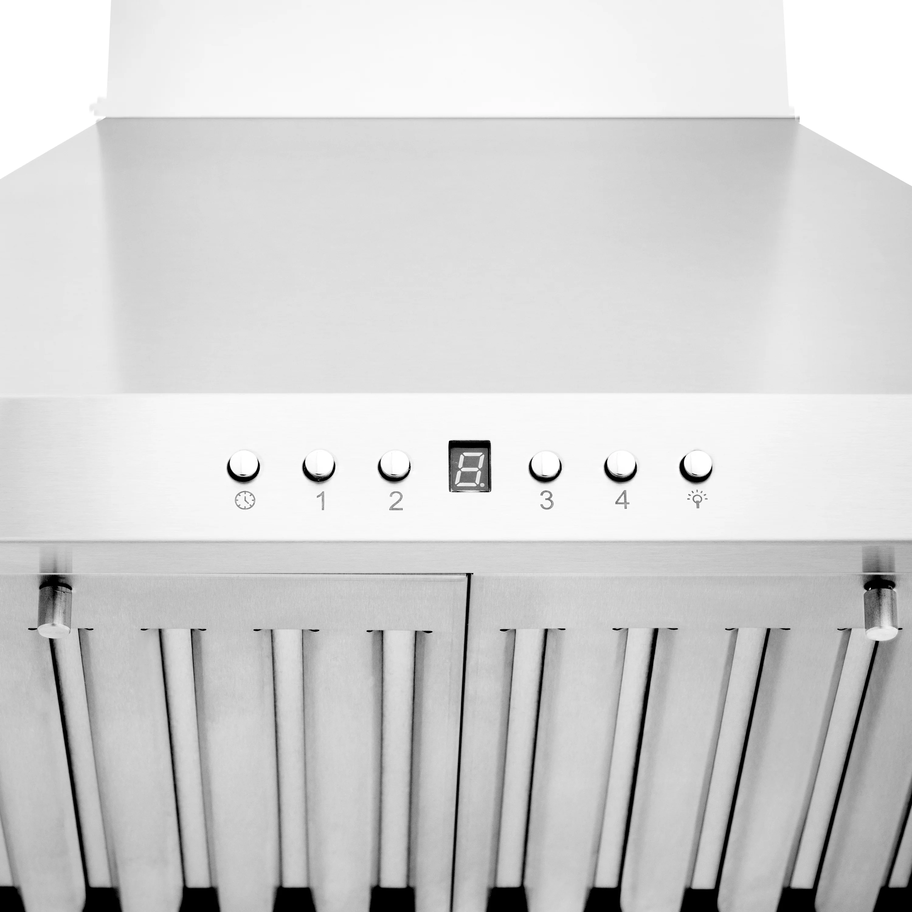 ZLINE 24" Convertible Vent Wall Mount Range Hood in Stainless Steel with Crown Molding (KBCRN-24) - Image 7