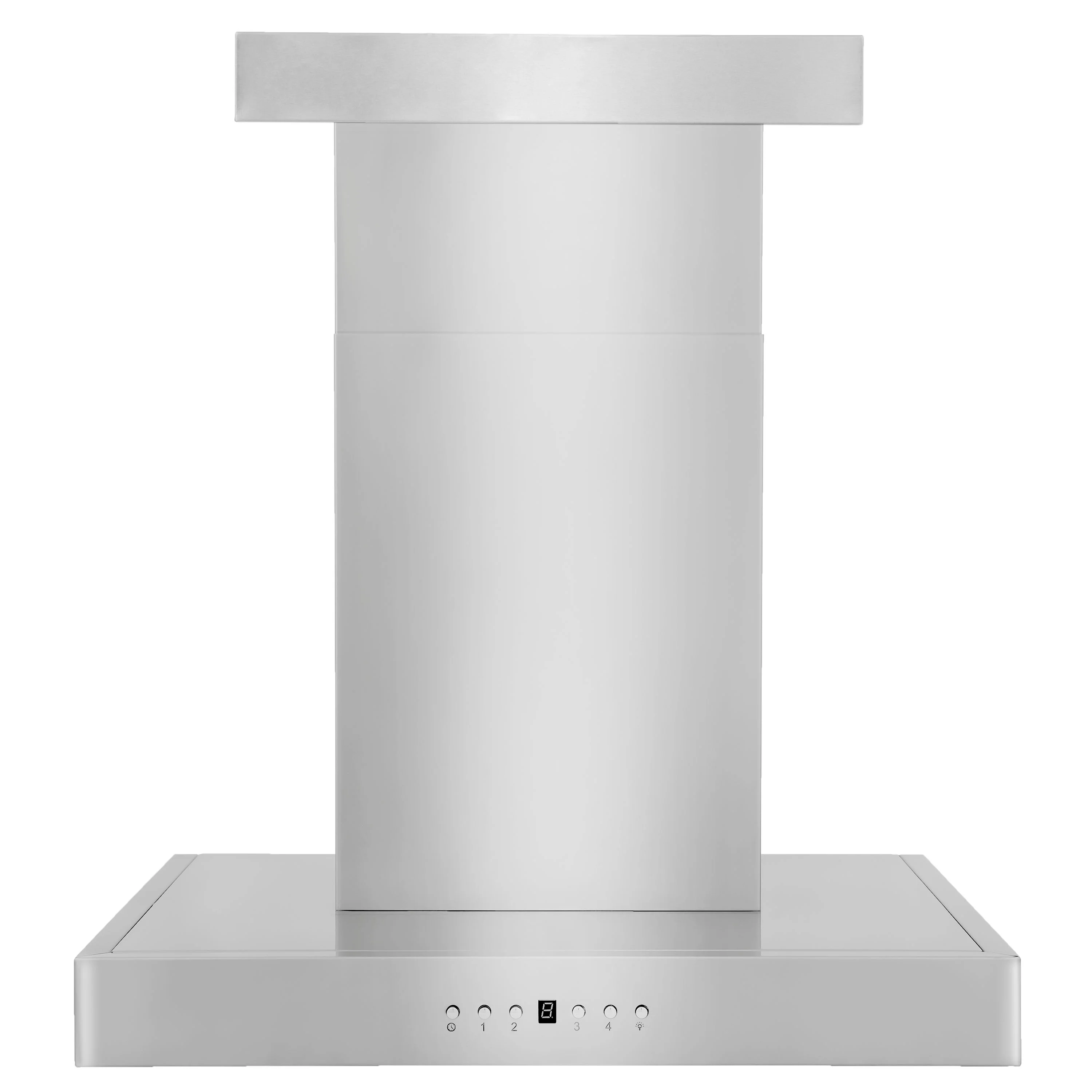 ZLINE 24" Convertible Vent Wall Mount Range Hood in Stainless Steel with Crown Molding (KECRN-24) - Image 3