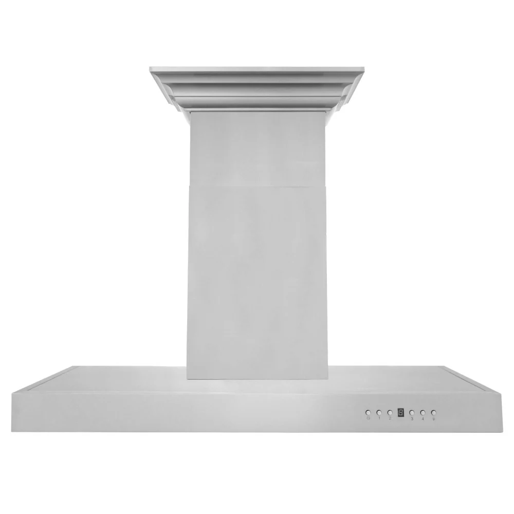 24" ZLINE CrownSound™Ducted Vent Wall Mount Range Hood in Stainless Steel with Built-in Bluetooth Speakers (KECRN-BT-24) - Image 6