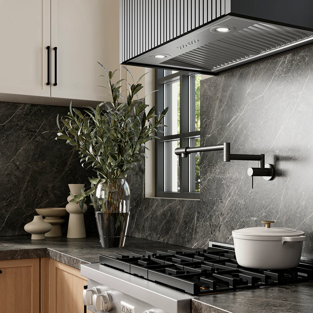 ZLINE 28 in. DuraMount™ Wall Mount Range Hood Insert in Stainless Steel (683-28) - Image 2
