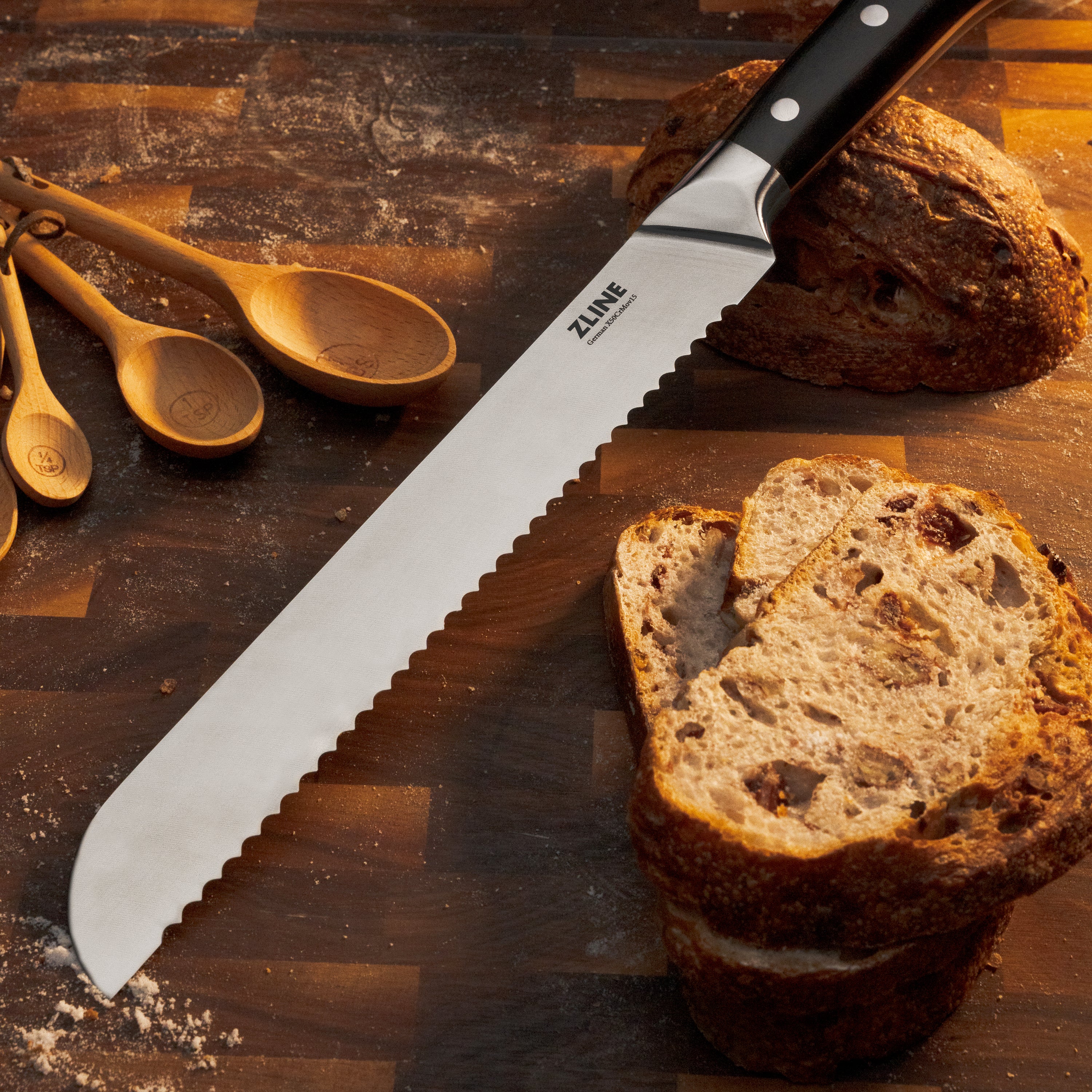 ZLINE 3-Piece Professional German Steel Kitchen Knife Set (KSETT-GS-3) - Image 14