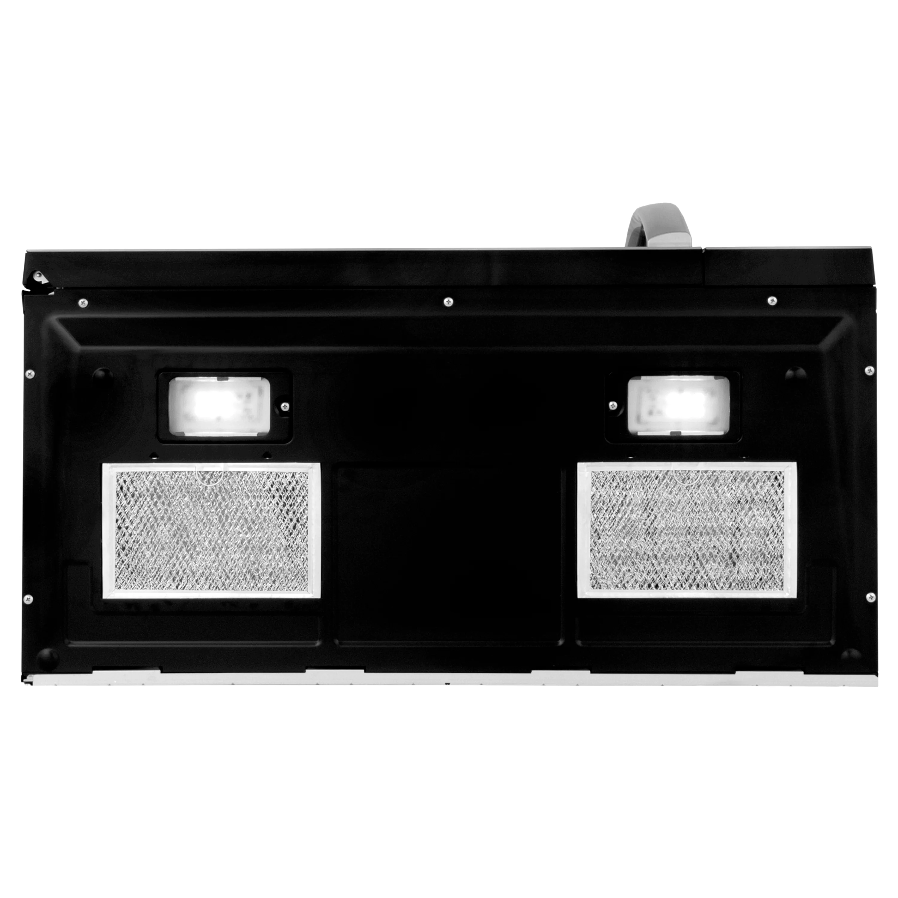 Products ZLINE 30" 1.5 cu. ft. Over the Range Microwave in Stainless Steel with Modern Handle and Set of 2 Charcoal Filters (MWO-OTRCF-30) - Image 6