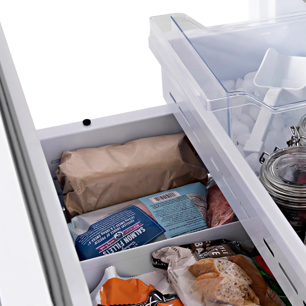 ZLINE 30 in. 16.1 cu. ft. Panel Ready Built-In Bottom Freezer Refrigerator with Water Dispenser and Ice Maker (RBIV-30) - Image 12