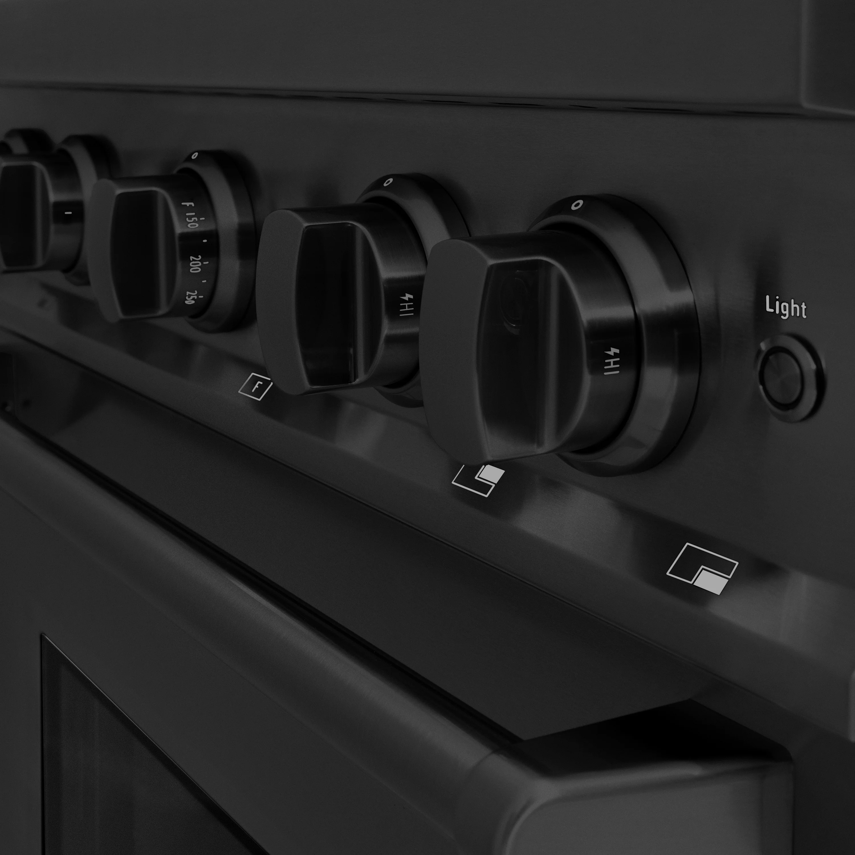ZLINE 30 in. 4.2 cu. ft. Classic Gas Range with 4 Burner Cooktop and Convection Gas Oven in Black Stainless Steel (CGRB-30) - Image 11