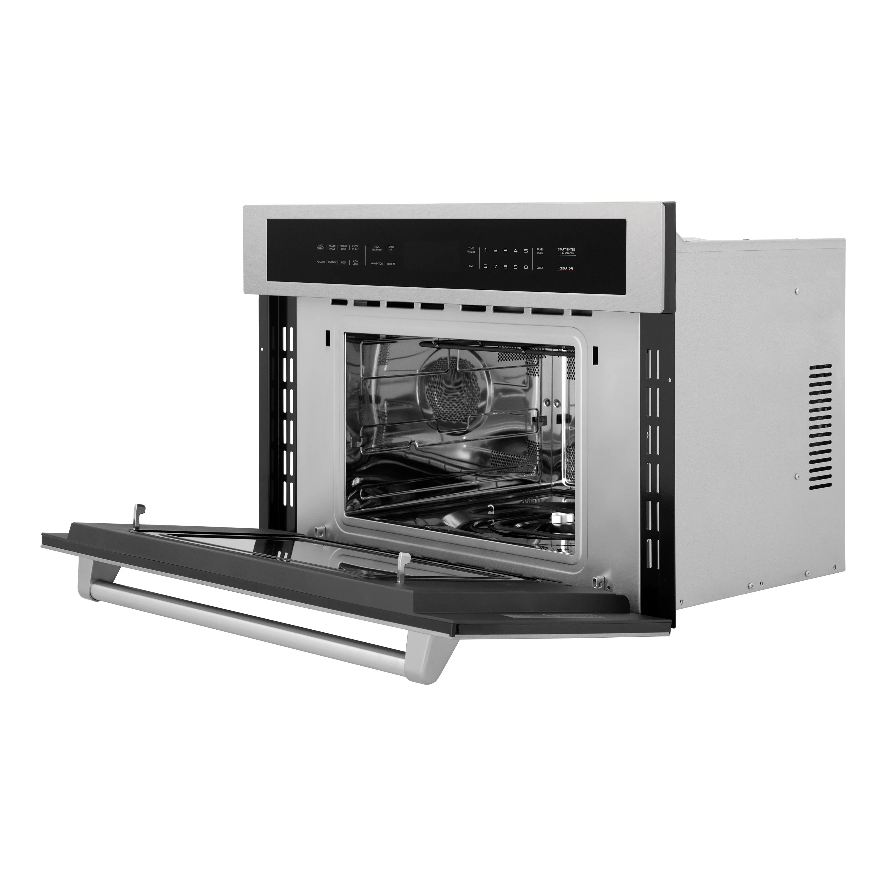 ZLINE 30 in. 1.6 cu ft. Built-in Convection Microwave Oven in Satin Stainless Steel with Speed and Sensor Cooking (MWO-30-SS) - Image 5