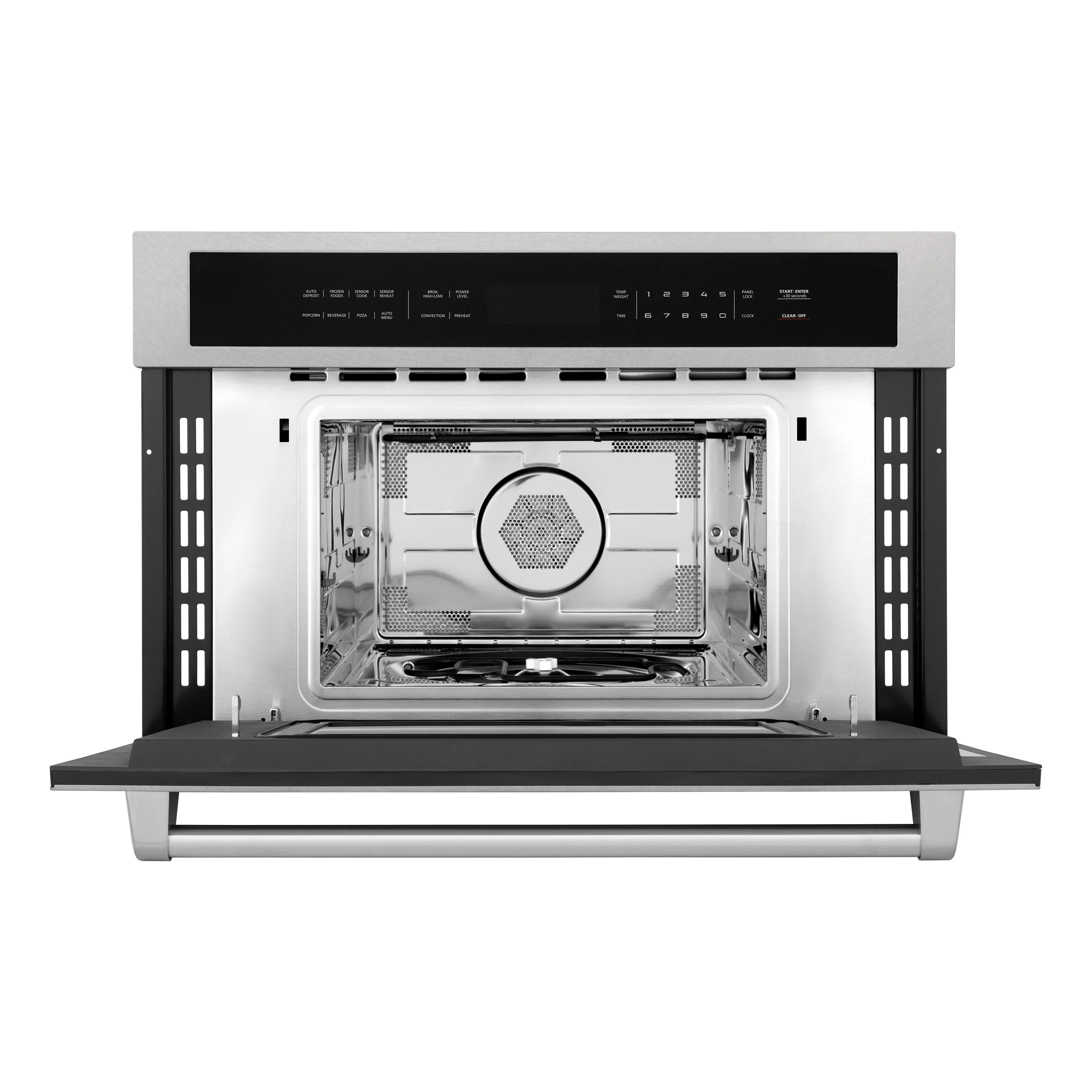 ZLINE 30 in. 1.6 cu ft. Built-in Convection Microwave Oven in Satin Stainless Steel with Speed and Sensor Cooking (MWO-30-SS) - Image 6