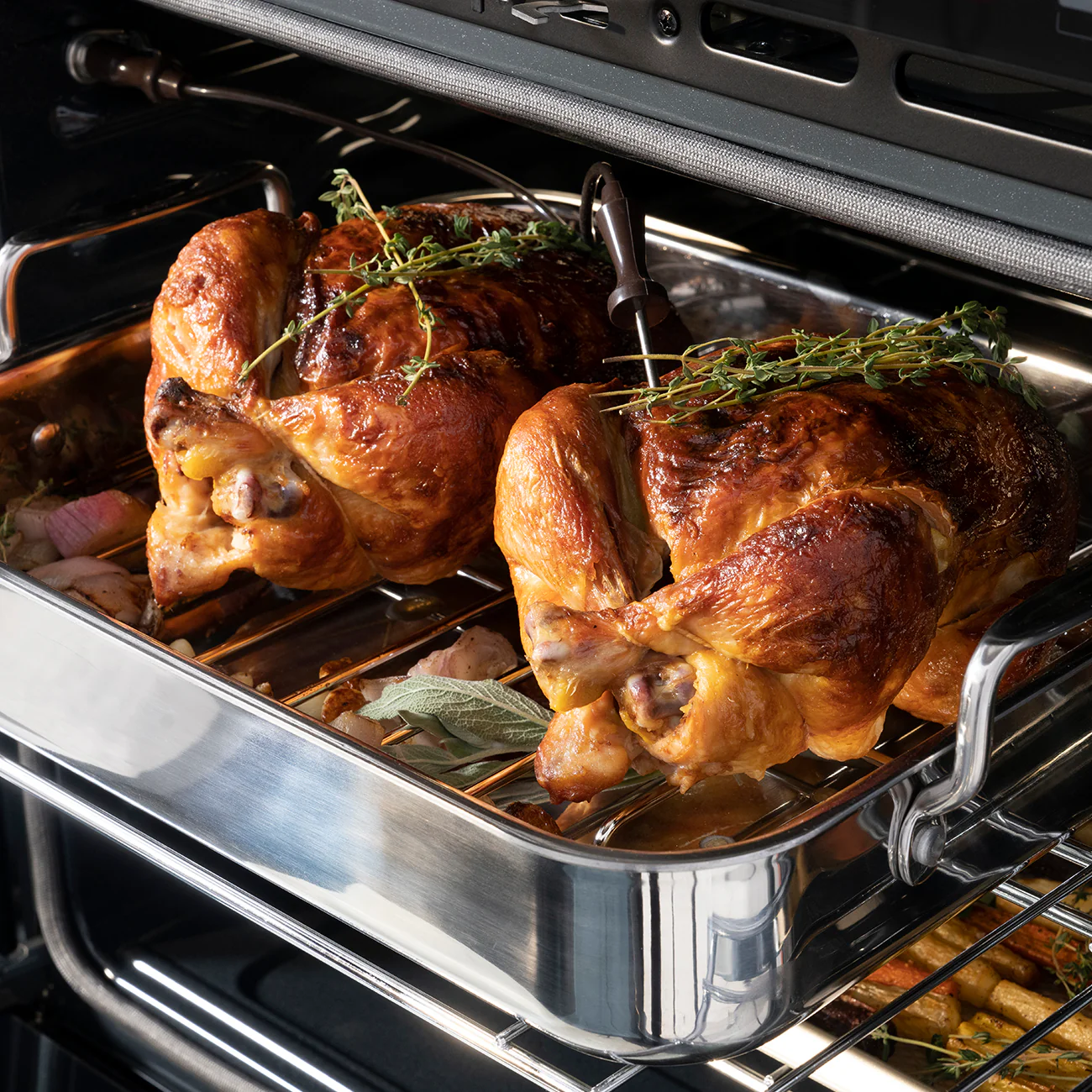 ZLINE 30 in. Professional True Convection Double Wall Oven with Air Fry and Self Clean in Black Stainless Steel (WADB-30) - Image 14