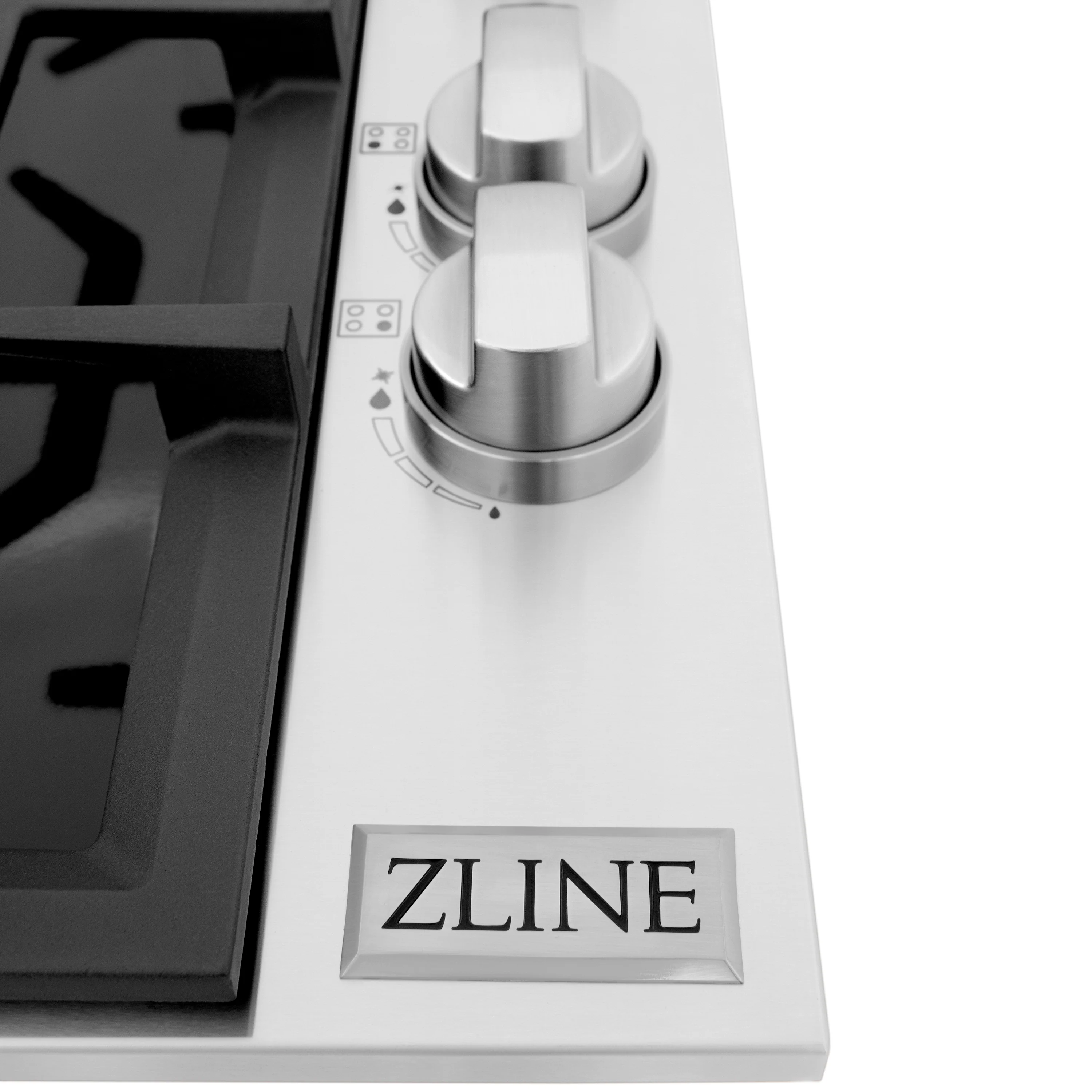 ZLINE 30" Gas Cooktop with 4 Gas Burners and Black Porcelain Top (RC30-PBT) - Image 5