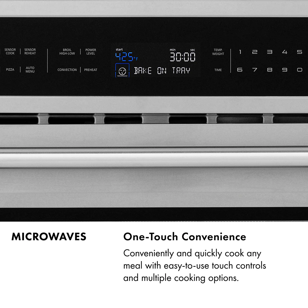 ZLINE 30 in. 1.2 cu. ft. Built-in Microwave Drawer in Black Stainless Steel, Open Box-Good Condition - Image 10