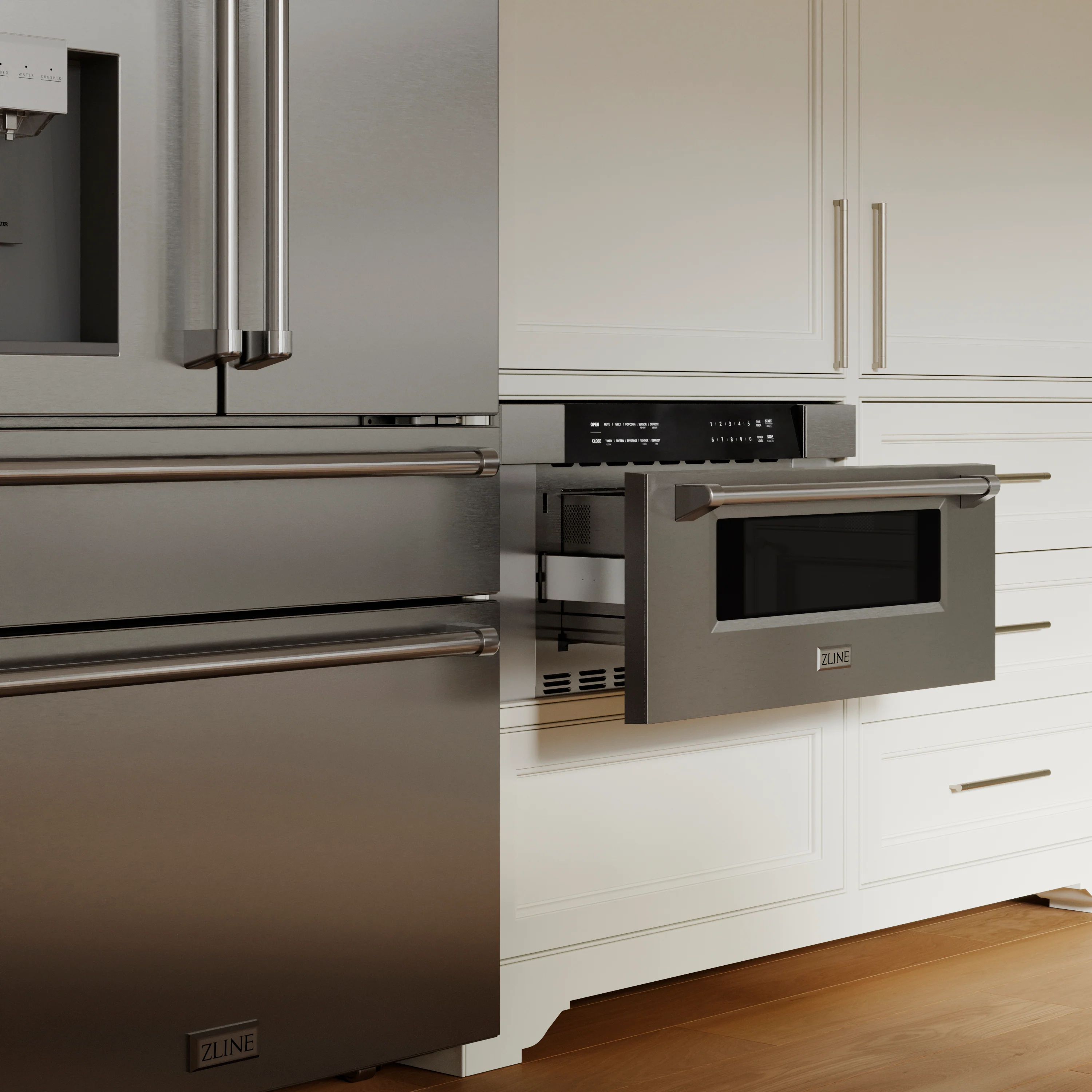 ZLINE 30 in .1.2 cu. ft. Built-In Microwave Drawer in Stainless Steel, Open Box-Great Condition - Image 14