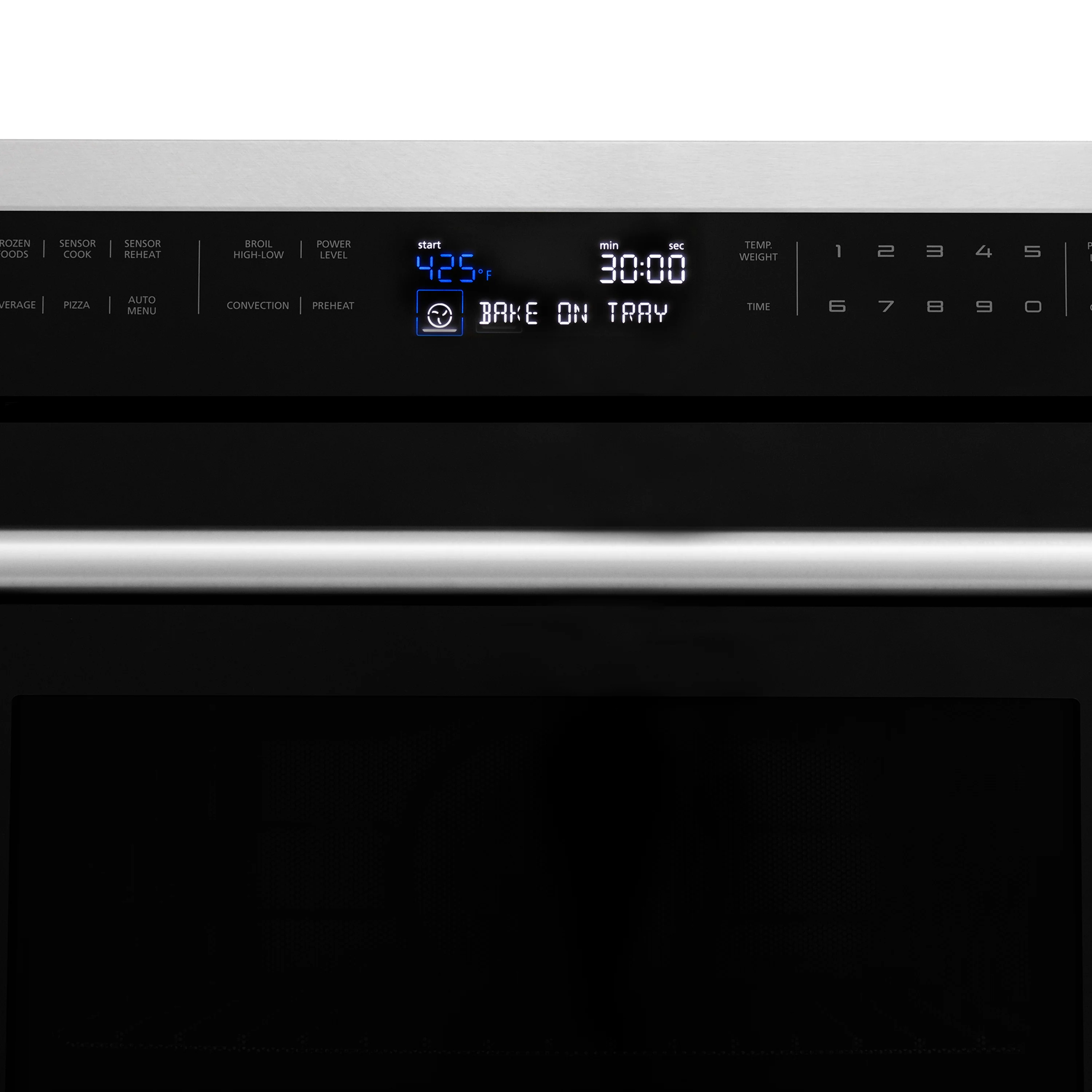 ZLINE 30 in. 1.6 cu ft. Built-in Convection Microwave Oven in Satin Stainless Steel with Speed and Sensor Cooking, Open Box-Great Condition - Image 10