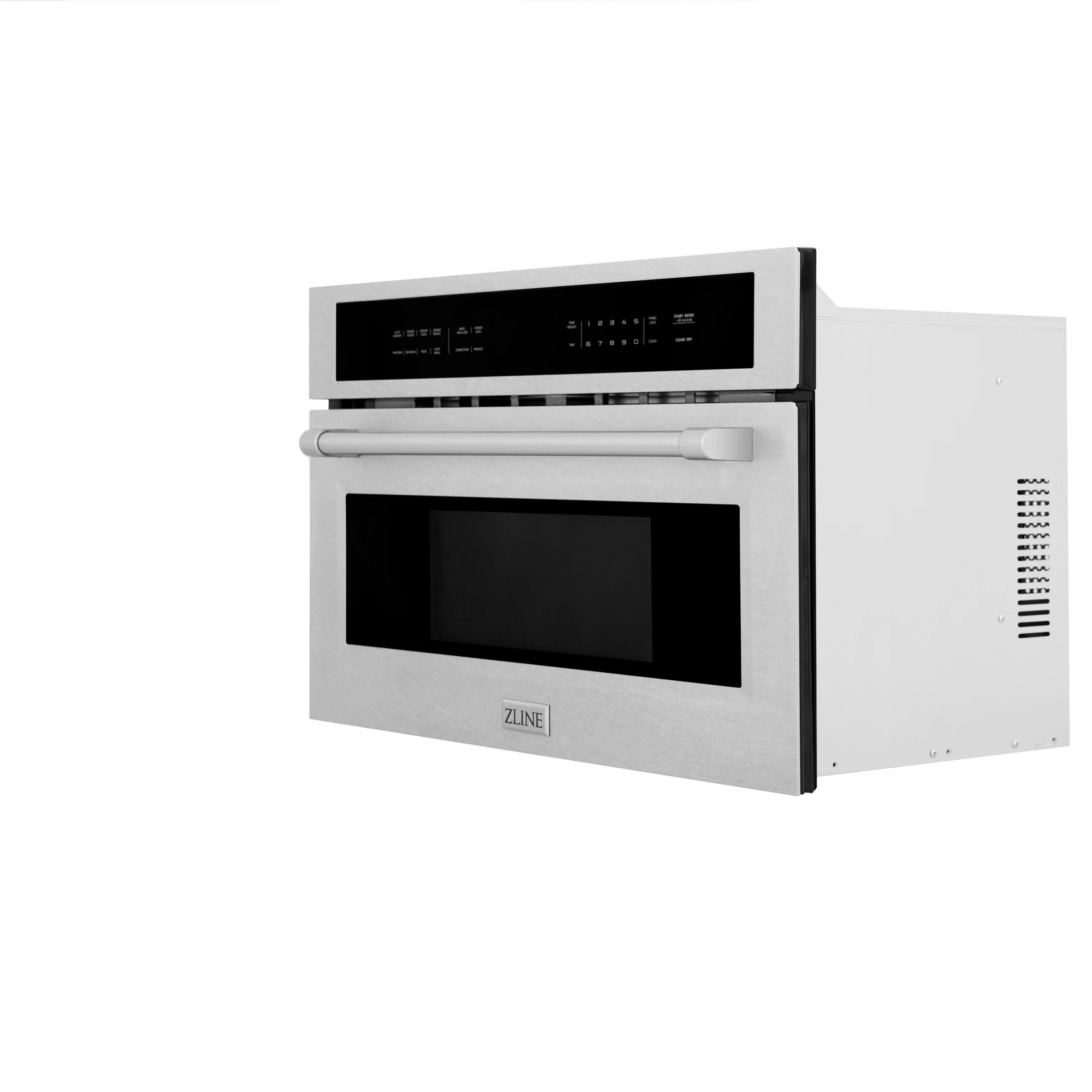 ZLINE 30 in. 1.6 cu ft. Built-in Convection Microwave Oven in Satin Stainless Steel with Speed and Sensor Cooking, Open Box-Great Condition - Image 7