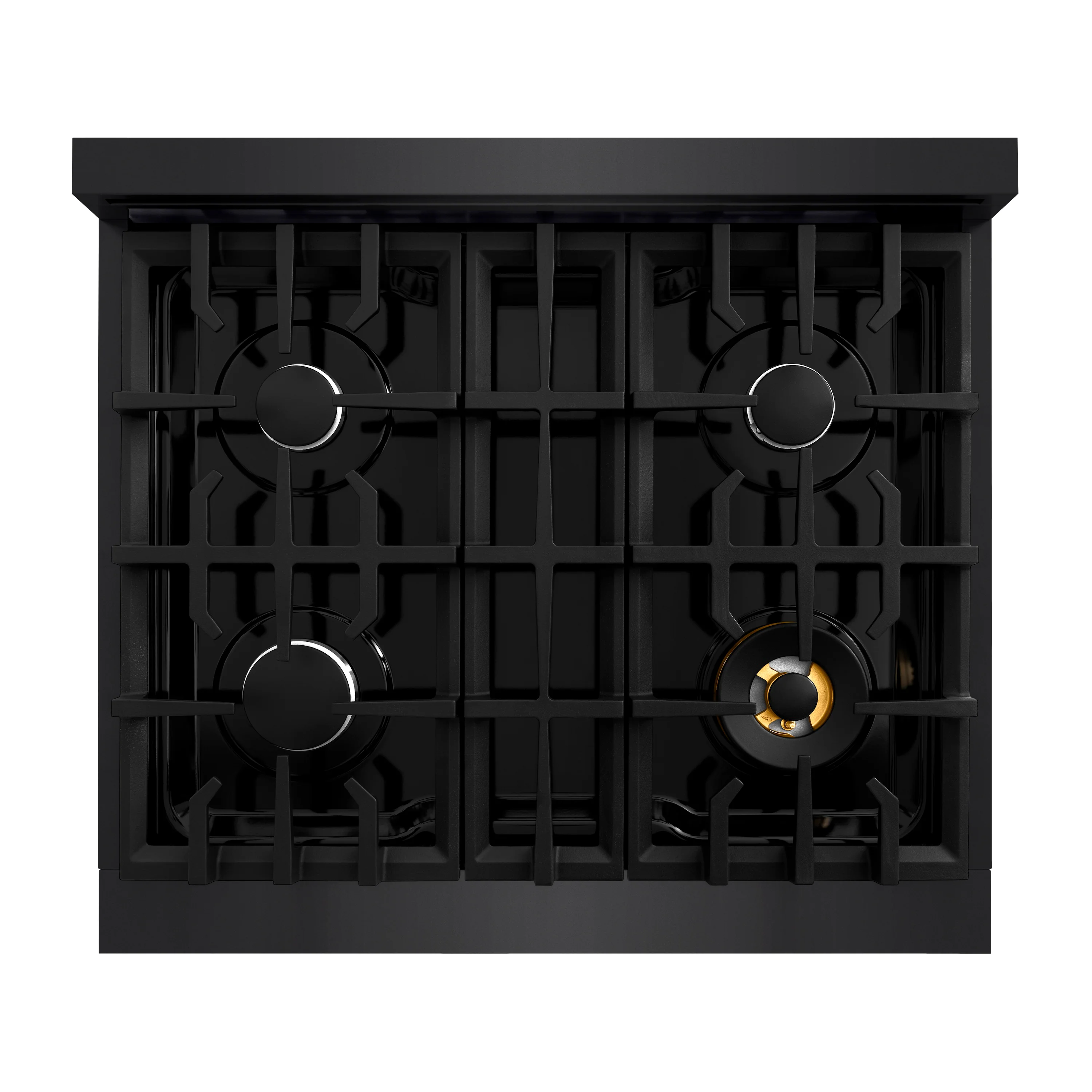 ZLINE 30 in. 4.2 cu. ft. Classic Dual Fuel Range with 4 Burner Gas Cooktop and Electric Convection Oven in Black Stainless Steel, Open Box-Great Condition - Image 2