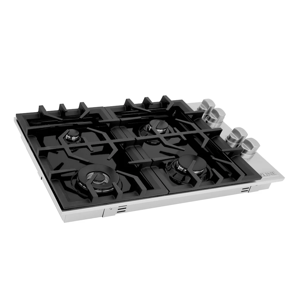 ZLINE 30 in. Gas Cooktop with 4 Burners and Black Porcelain Top, Open Box-Great Condition - Image 5