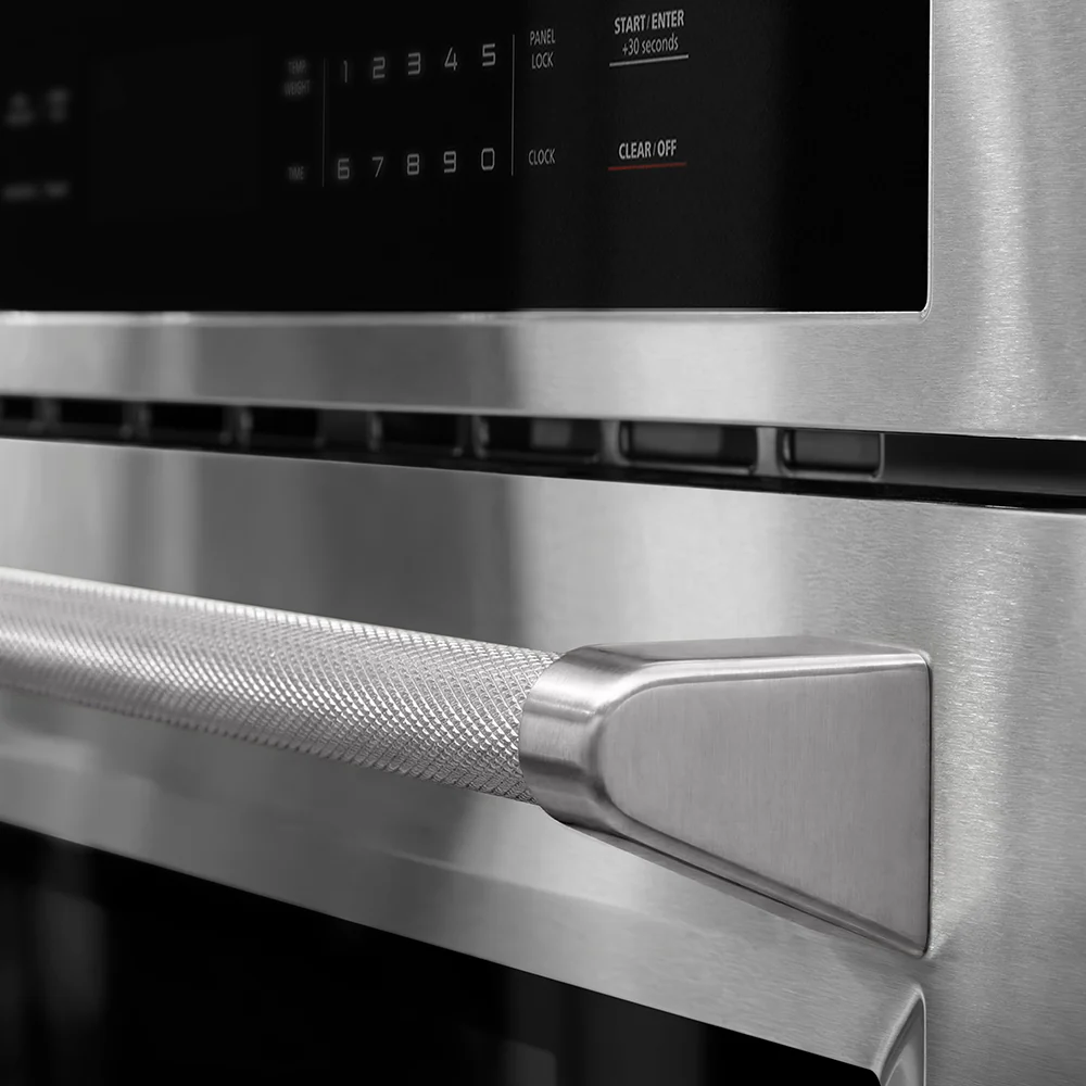 ZLINE 30 in. Microwave Helix Handle (Set of 1) in Stainless Steel (MWHZ-30-K-ST) - Image 2