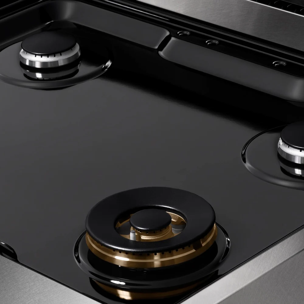 ZLINE 30 in. Paramount Gas Rangetop with 4 Burners and Porcelain Cooktop in Satin Stainless Steel, Open Box-Great Condition - Image 4