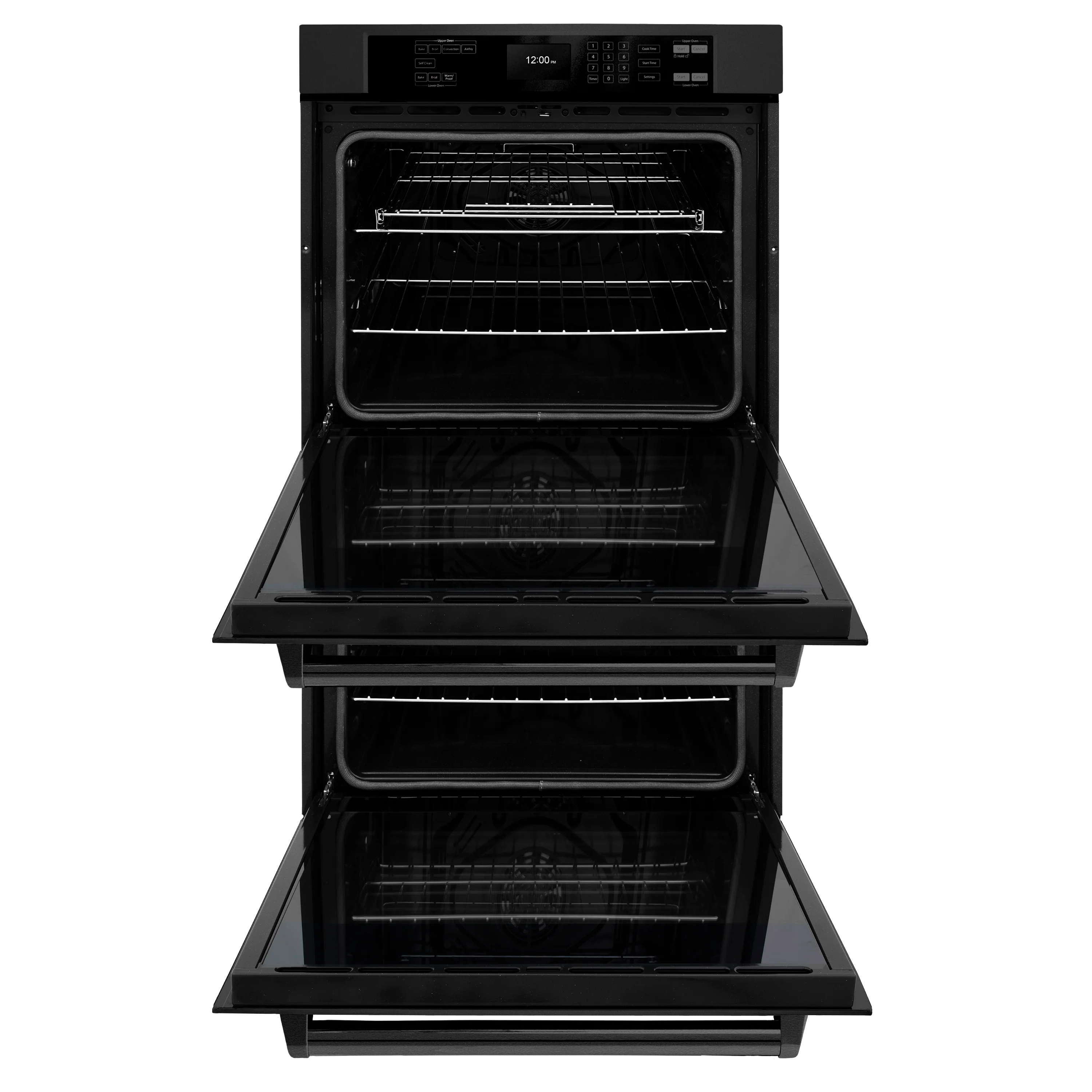 ZLINE 30 in. Professional True Convection Double Wall Oven with Air Fry and Self Clean in Black Stainless Steel, Open Box-Great Condition - Image 5