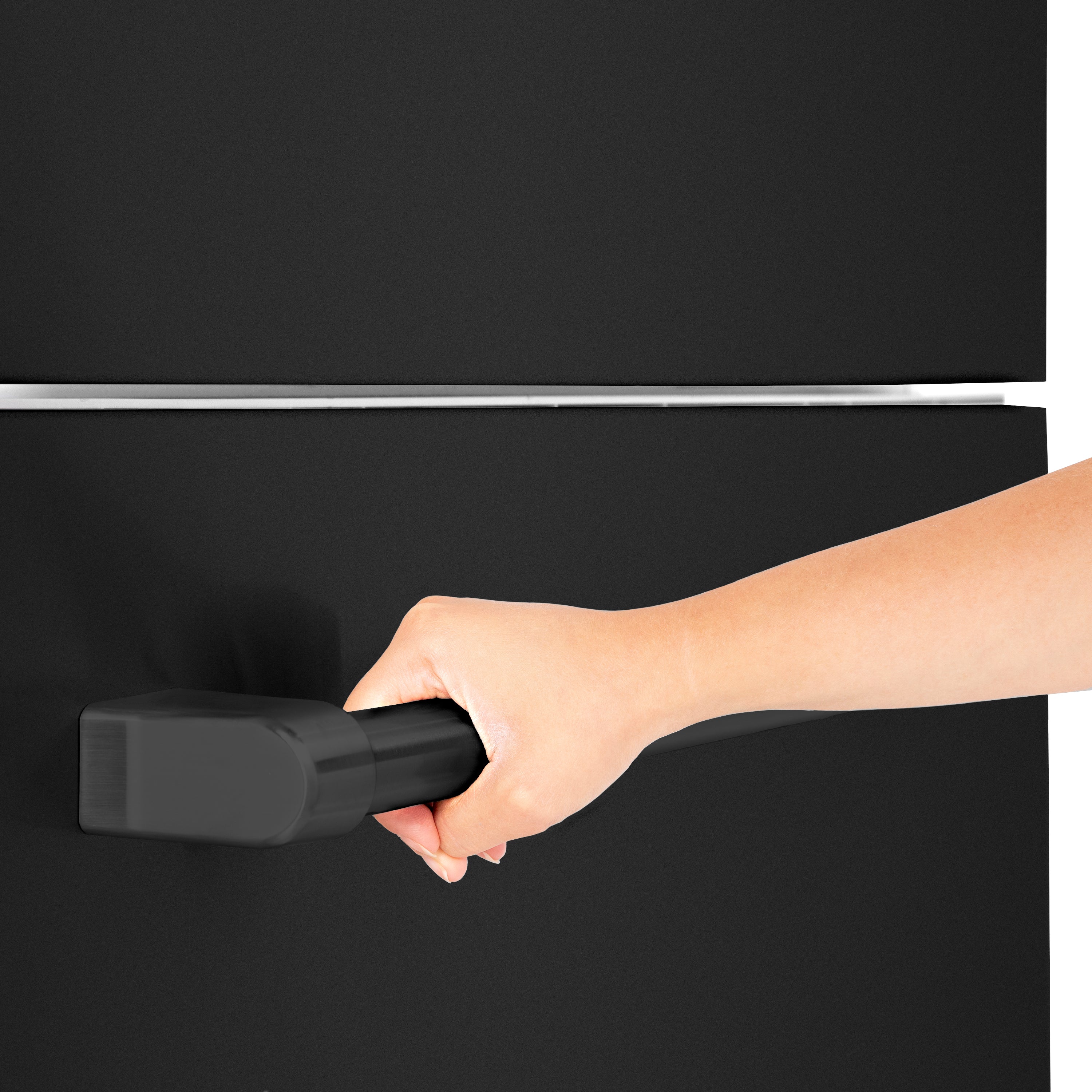 ZLINE 30" Refrigerator Panels in Black Stainless Steel for a 30" Built-in Refrigerator (RPBIV-BS-30) - Image 2