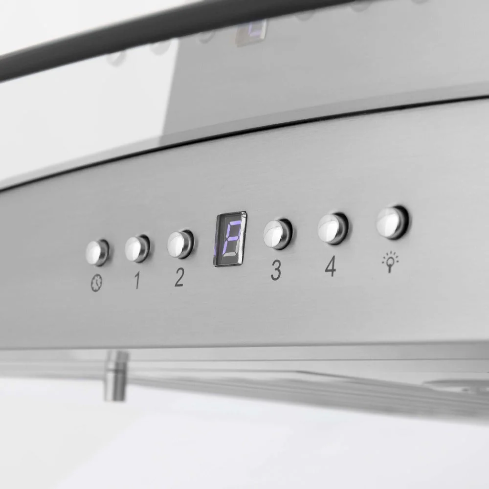 ZLINE 30 in. Convertible Vent Island Mount Range Hood in Stainless Steel & Glass (GL5i-30) - Image 7