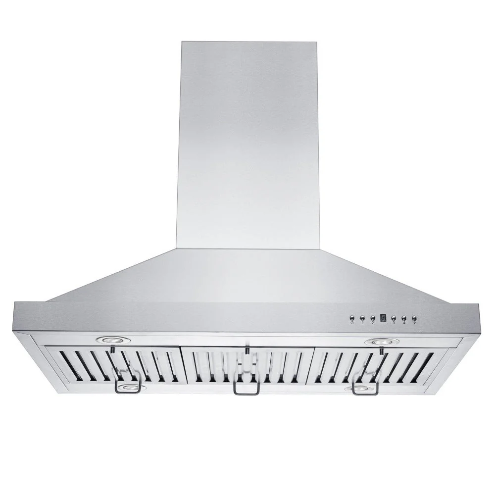 30 in. Ducted Island Mount Range Hood with Single Remote Blower in Stainless Steel (GL2i-RS-30-400) - Image 3