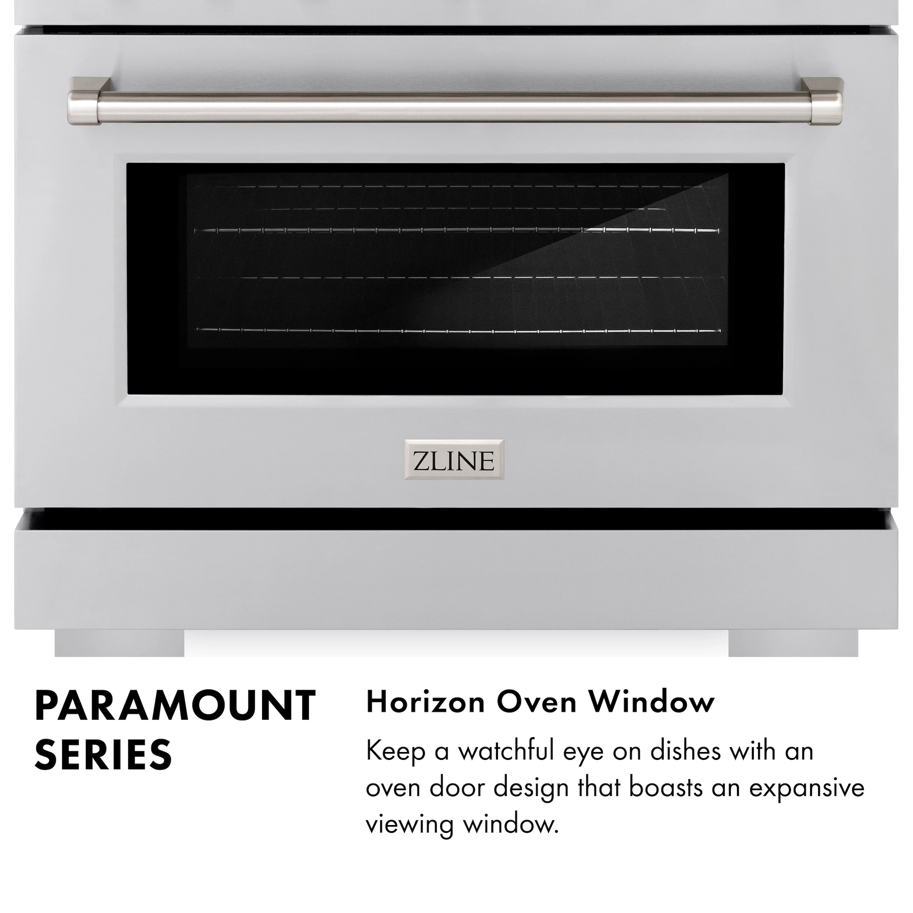 ZLINE 30 in. 4.2 cu. ft. Paramount Dual Fuel Range with 4 Burner Gas Cooktop and Electric Convection Oven in Stainless Steel (SDR30) - Image 18