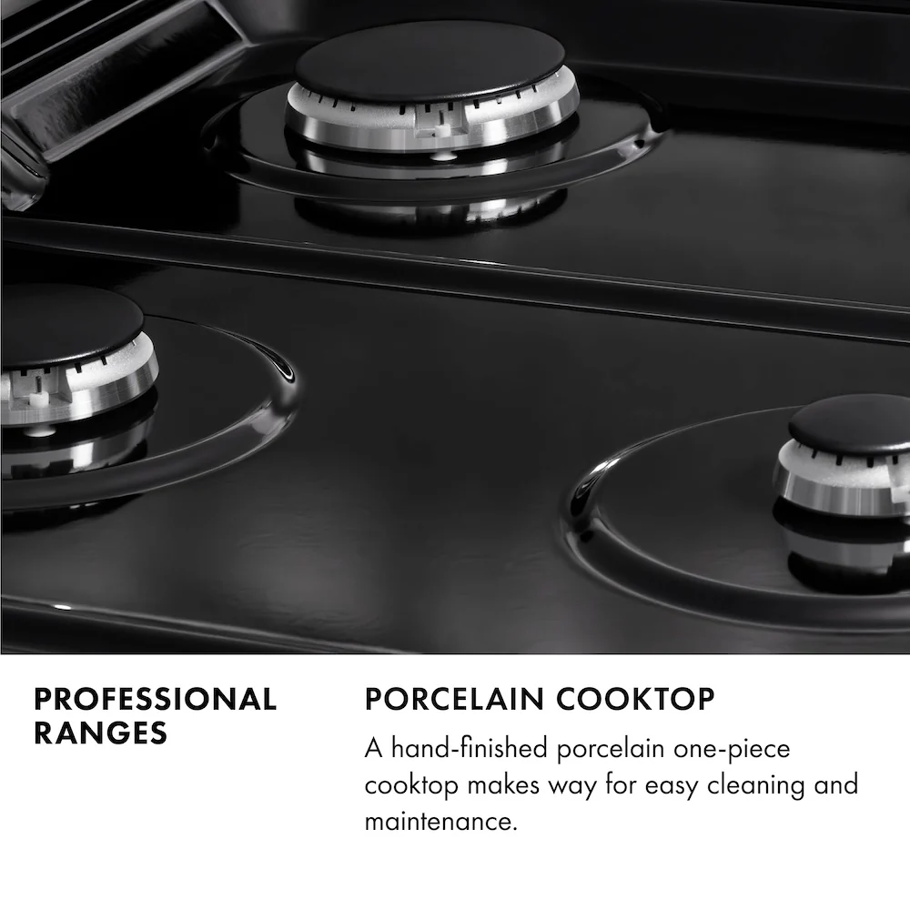 ZLINE 30 in. 4.2 cu. ft. Paramount Gas Range with 4 Burner Cooktop and Convection Gas Oven in Stainless Steel (SGR30) - Image 22