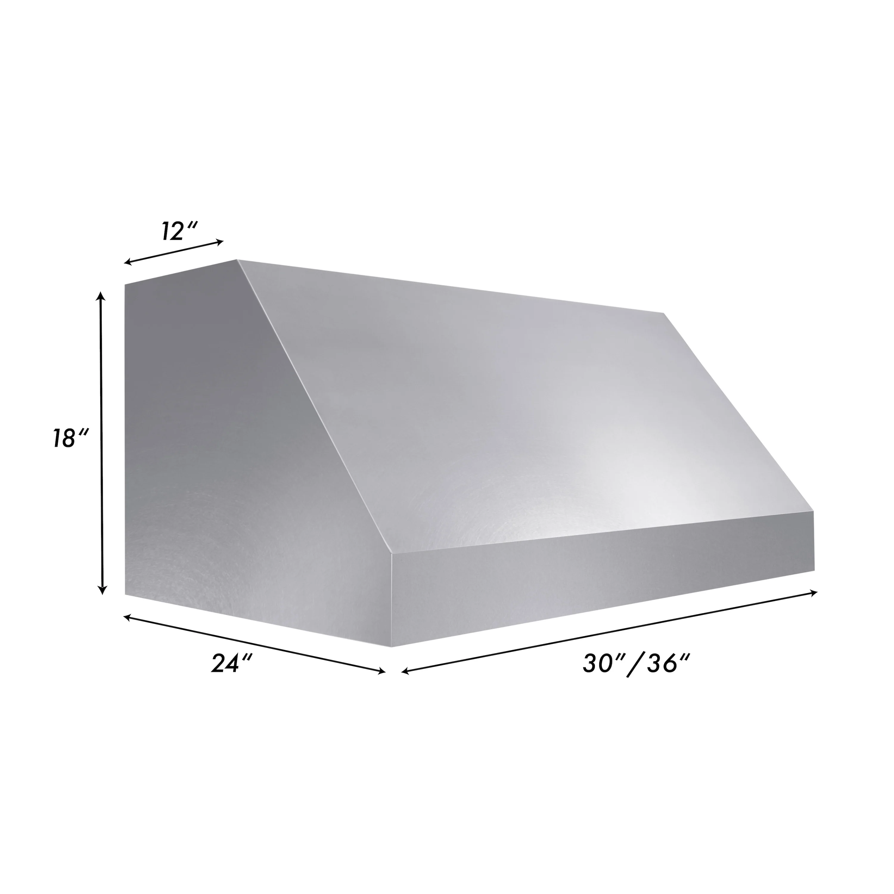 ZLINE 30" Fingerprint Resistant Stainless Steel Convertible Vent Under Cabinet Range Hood (8685S-30) - Image 9