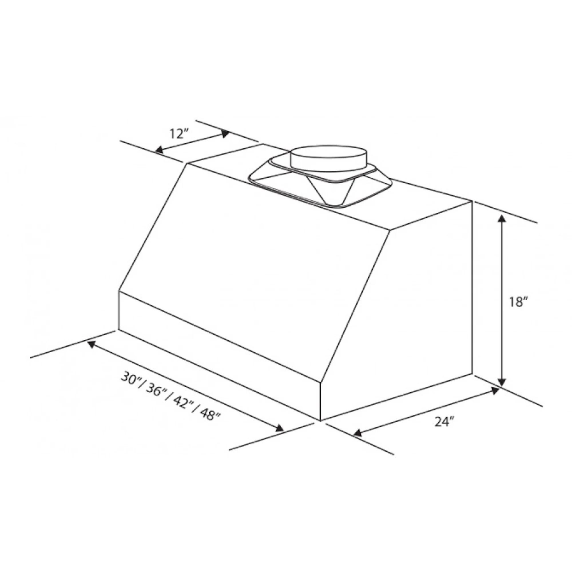 ZLINE 30"  Convertible Vent Under Cabinet Range Hood in Stainless Steel (523-30) - Image 10