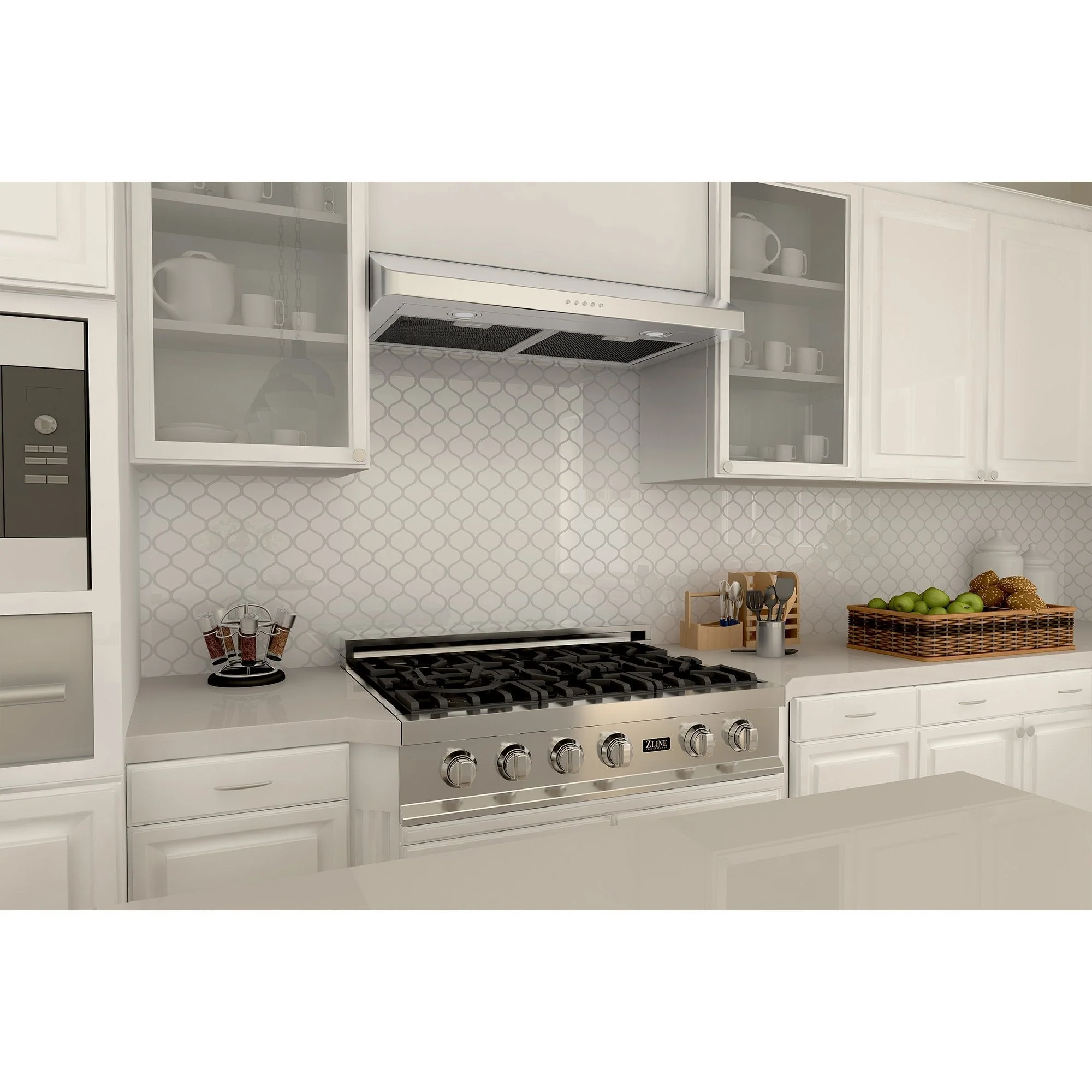 ZLINE 30 in. Under Cabinet Range Hood in Stainless Steel (617-30) - Image 8