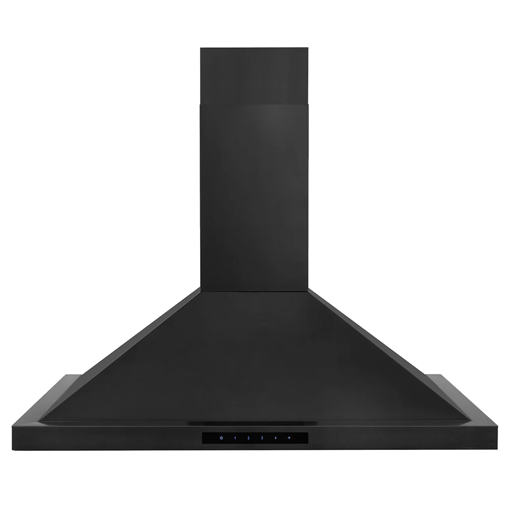 ZLINE 30 in. Convertible Vent Wall Mount Range Hood in Black Stainless Steel (BSKBN-30) - Image 4