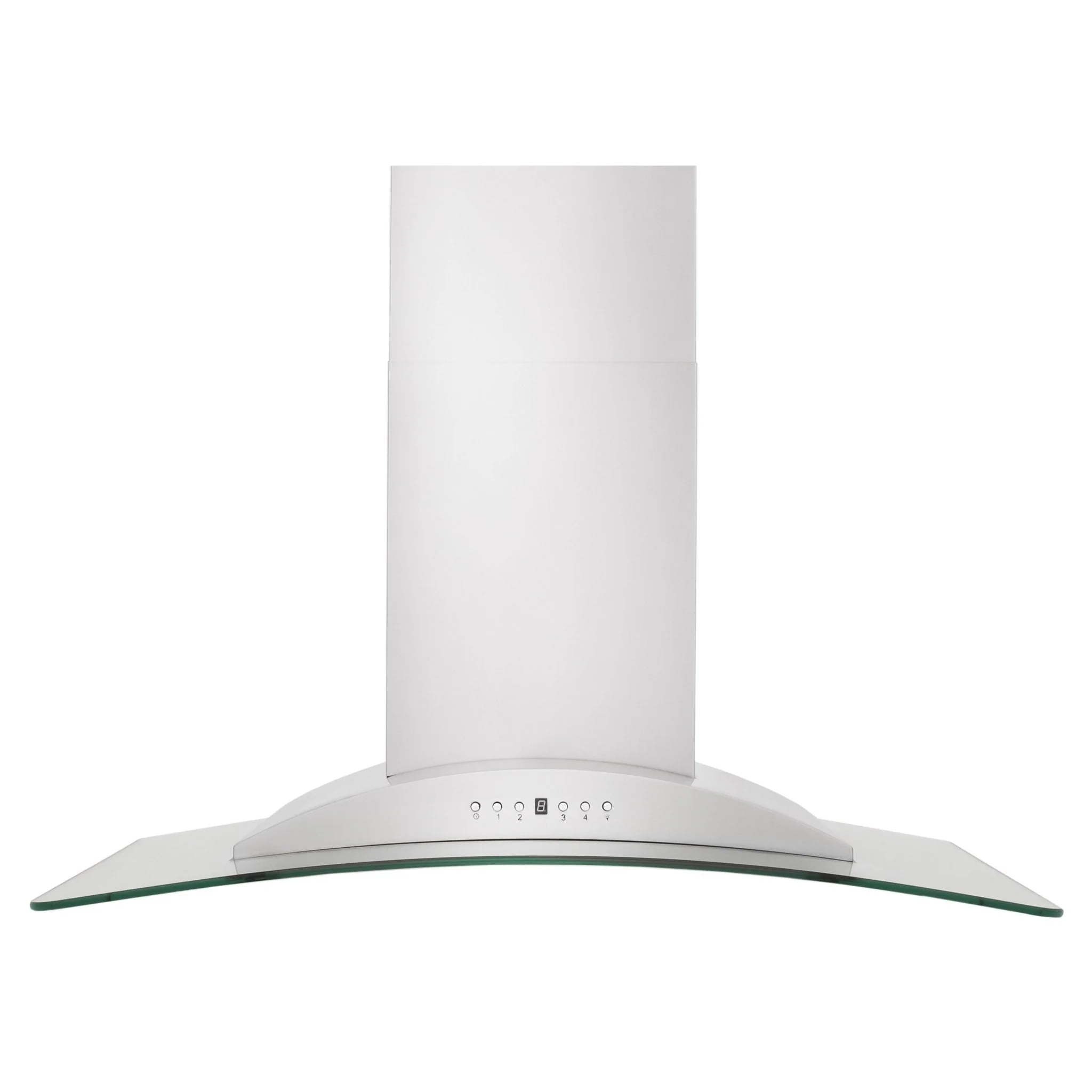 ZLINE 30" Convertible Vent Convertible Vent Wall Mount Range Hood in Stainless Steel & Glass (KN-30)