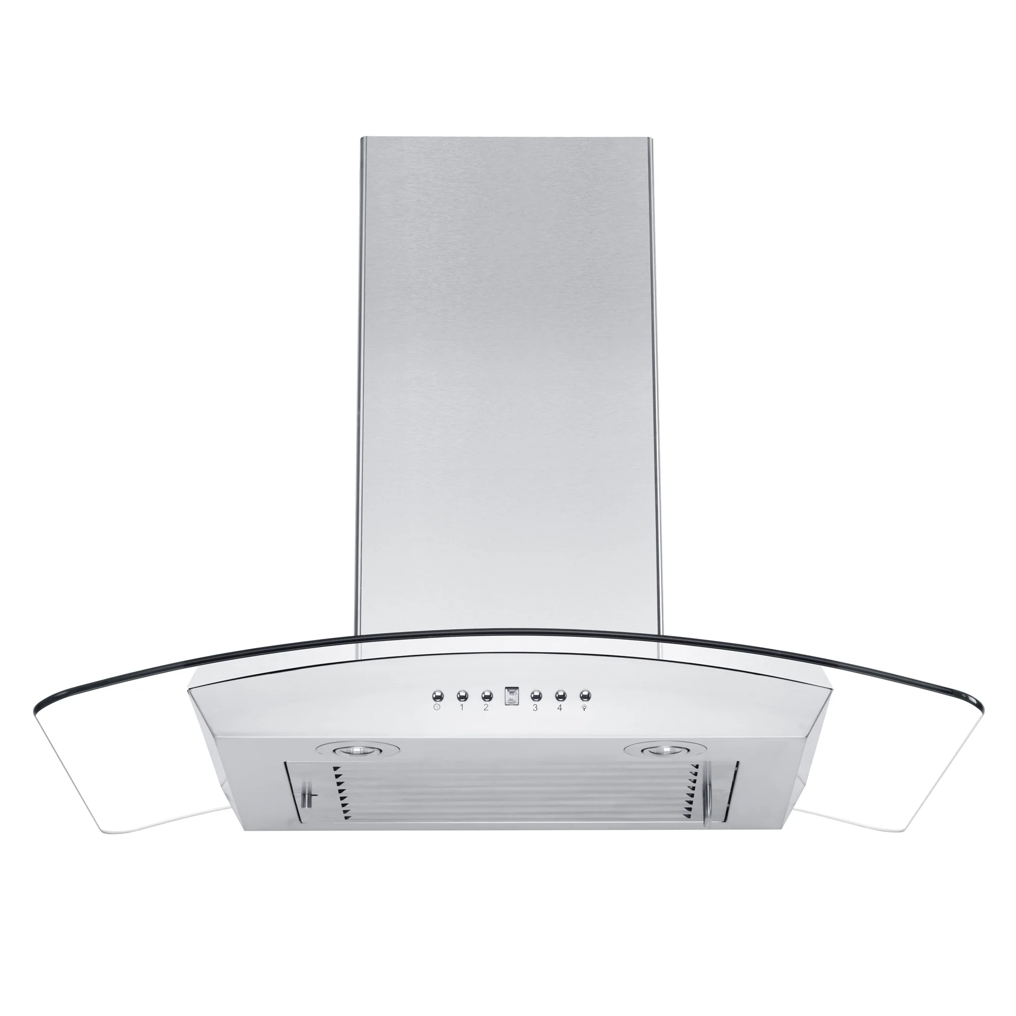 ZLINE 30" Convertible Vent Wall Mount Range Hood in Stainless Steel & Glass (KZ-30) - Image 4