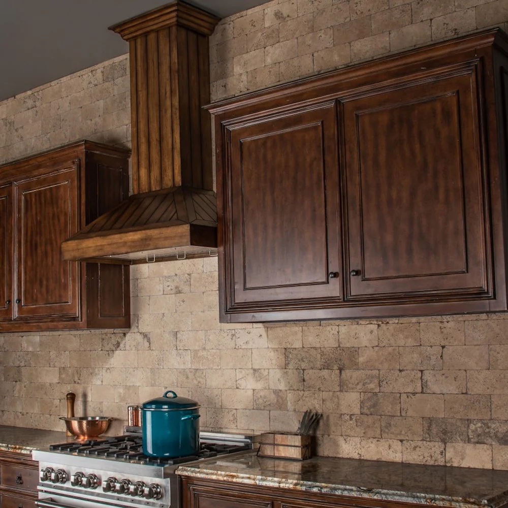 ZLINE 30" Wooden Convertible Vent Wall Mount Range Hood in Rustic Light Finish - Includes Motor (KPLL-30) - Image 13