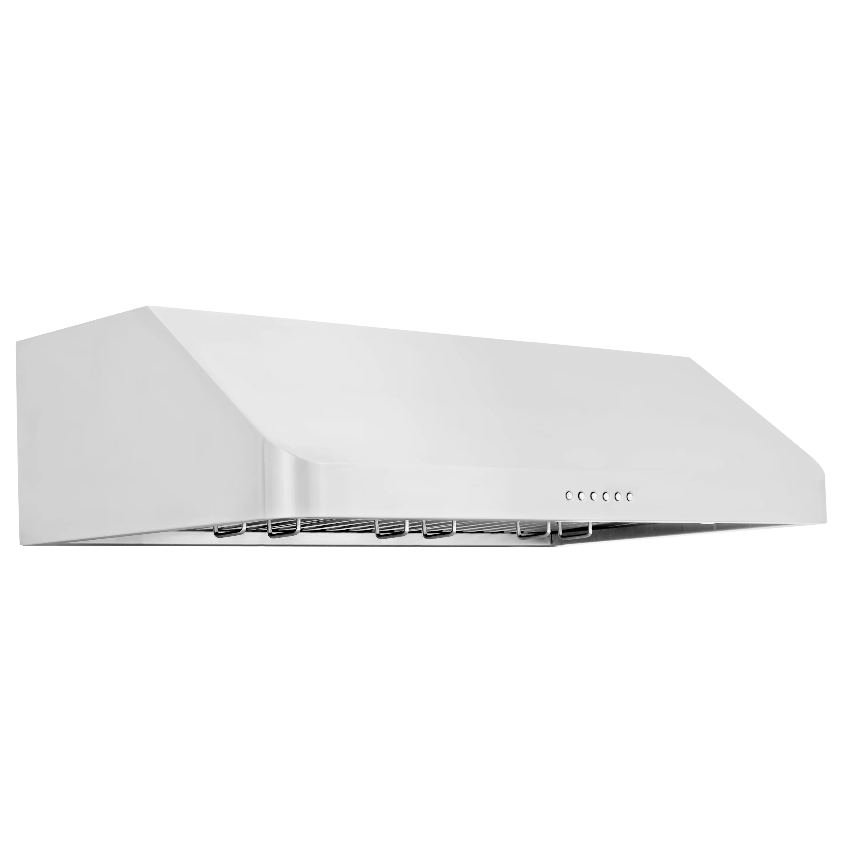 ZLINE 36” Alpine Series Under Cabinet Range Hood in Stainless Steel with Remote Control, LED lighting, and Dishwasher-Safe Baffle Filters (ALP10UC-36) - Image 3