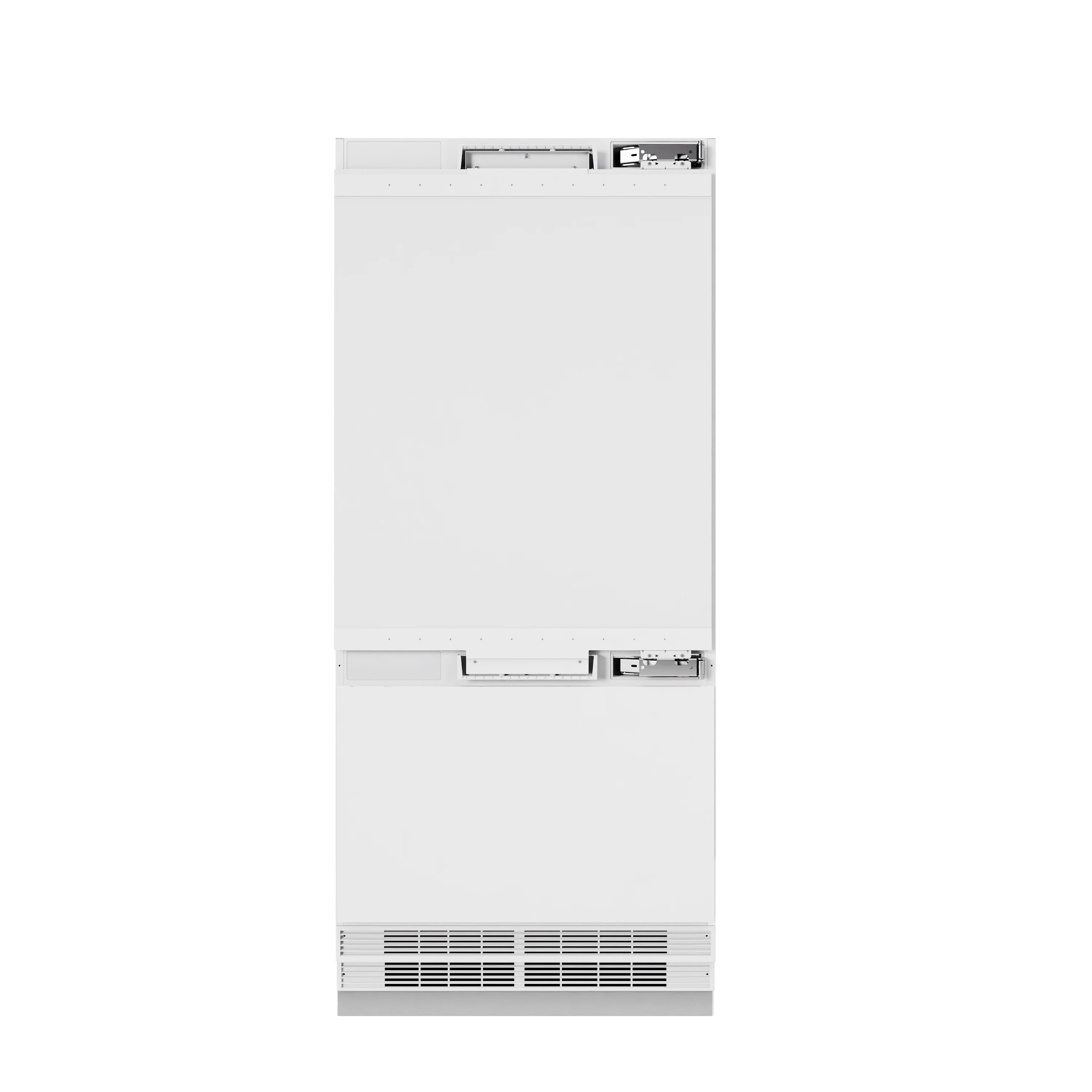 ZLINE 36 in. 19.8 cu. ft. Panel Ready Built-In Bottom Freezer Refrigerator with Water Dispenser and Ice Maker (RBIT-36) - Image 5