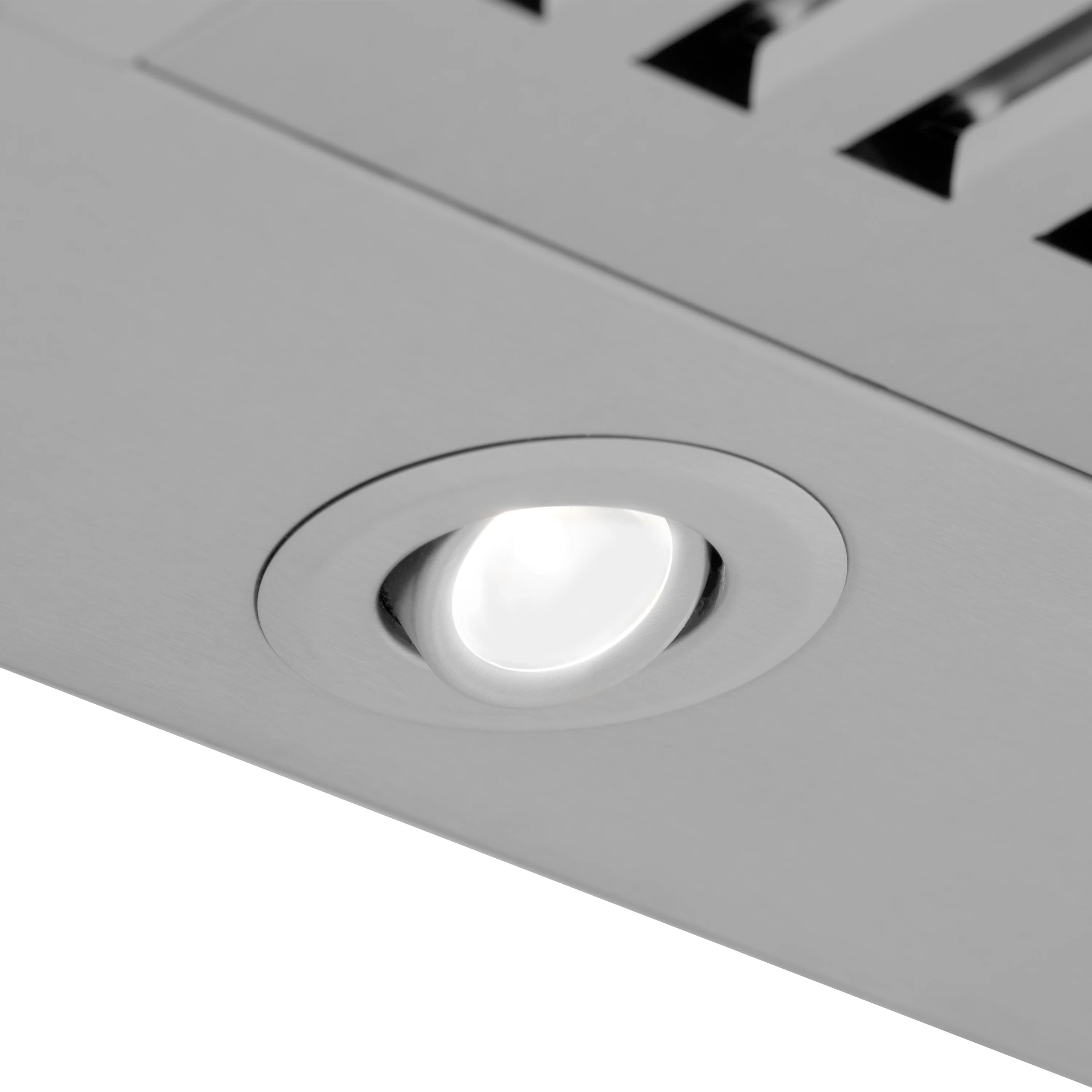 ZLINE 36" Convertible Wall Mount Range Hood in Stainless Steel with Set of 2 Charcoal Filters, LED lighting and Dishwasher-Safe Baffle Filters (KB-CF-36) - Image 4