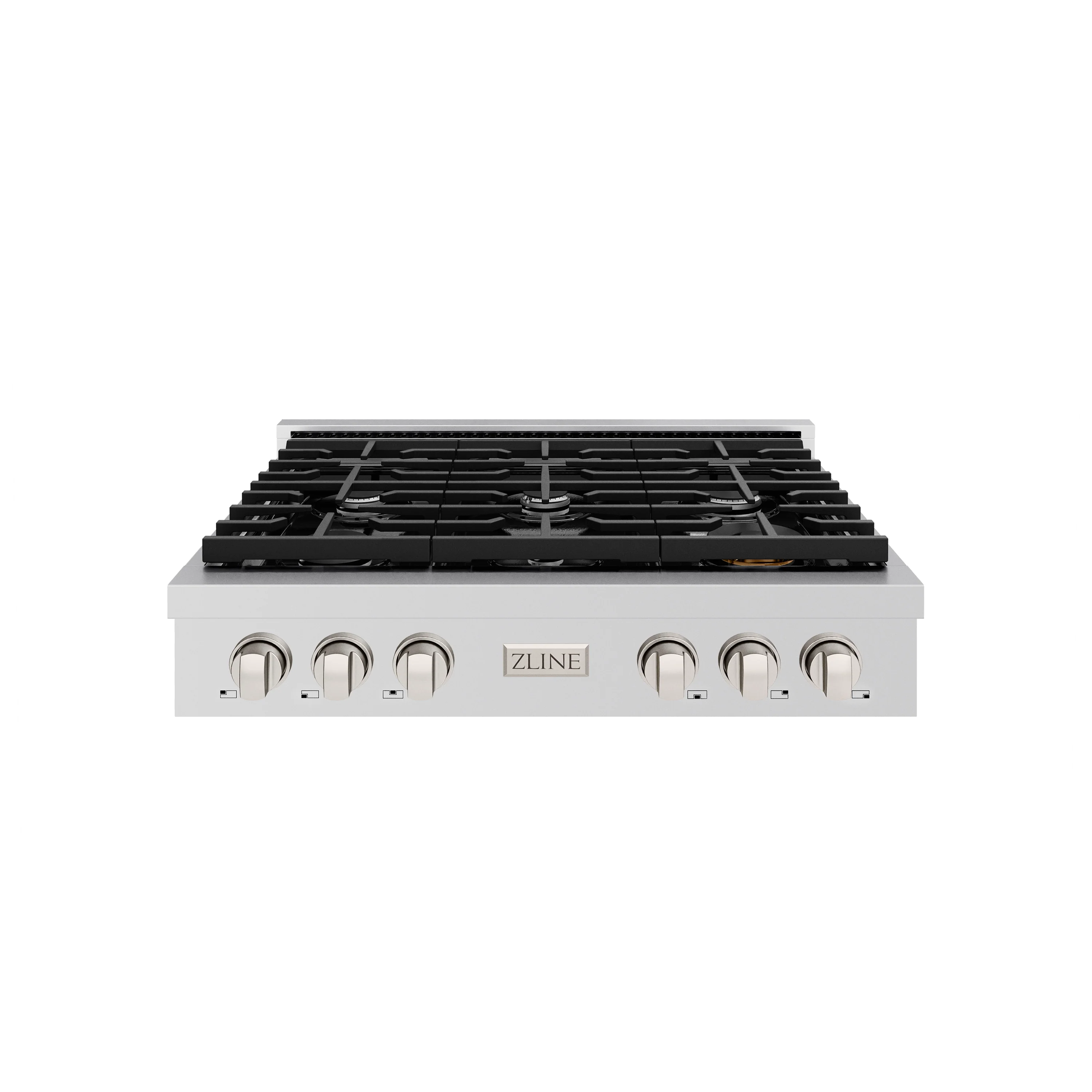 ZLINE 36 in. Paramount Gas Rangetop with 6 Burners and Porcelain Cooktop in Stainless Steel, Open Box-Great Condition - Image 3