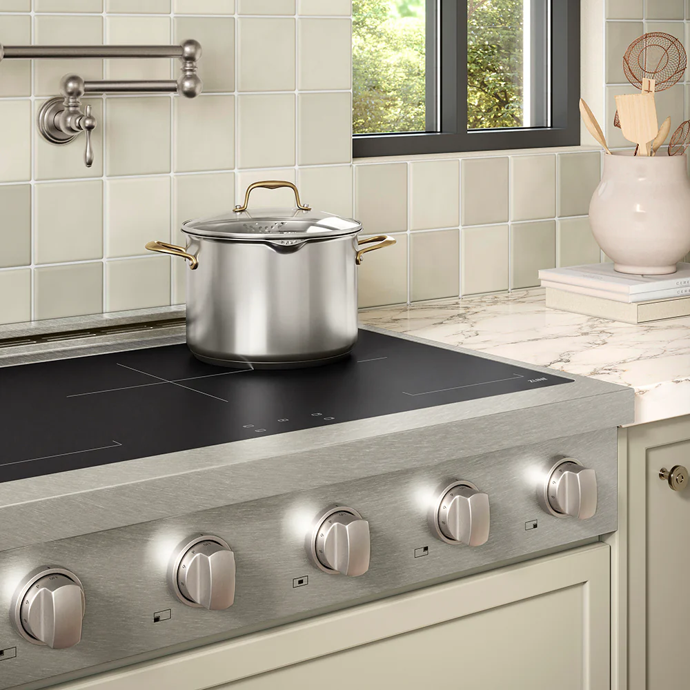 ZLINE 36 in. Paramount Induction Rangetop with 5 Element Cooktop in Satin Stainless Steel (SINRTS-36) - Image 12