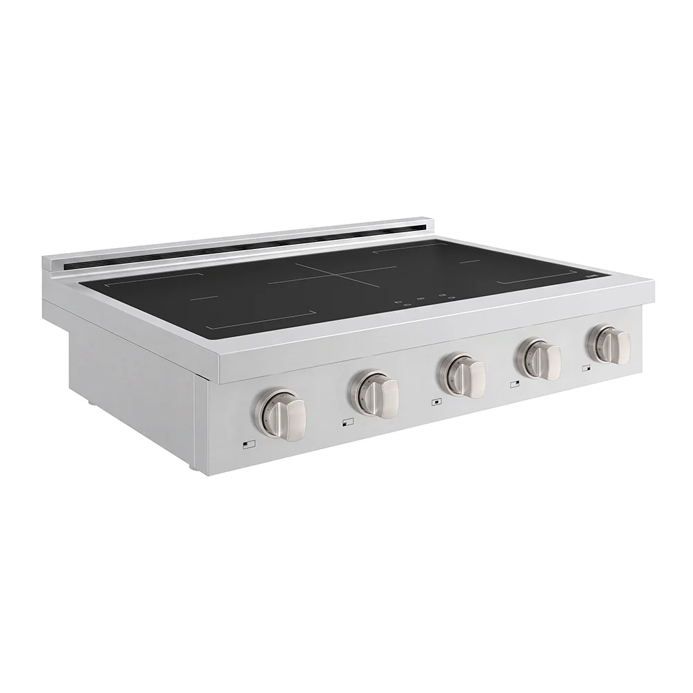 ZLINE 36 in. Paramount Induction Rangetop with 5 Element Cooktop in Stainless Steel (SINRT36) - Image 7
