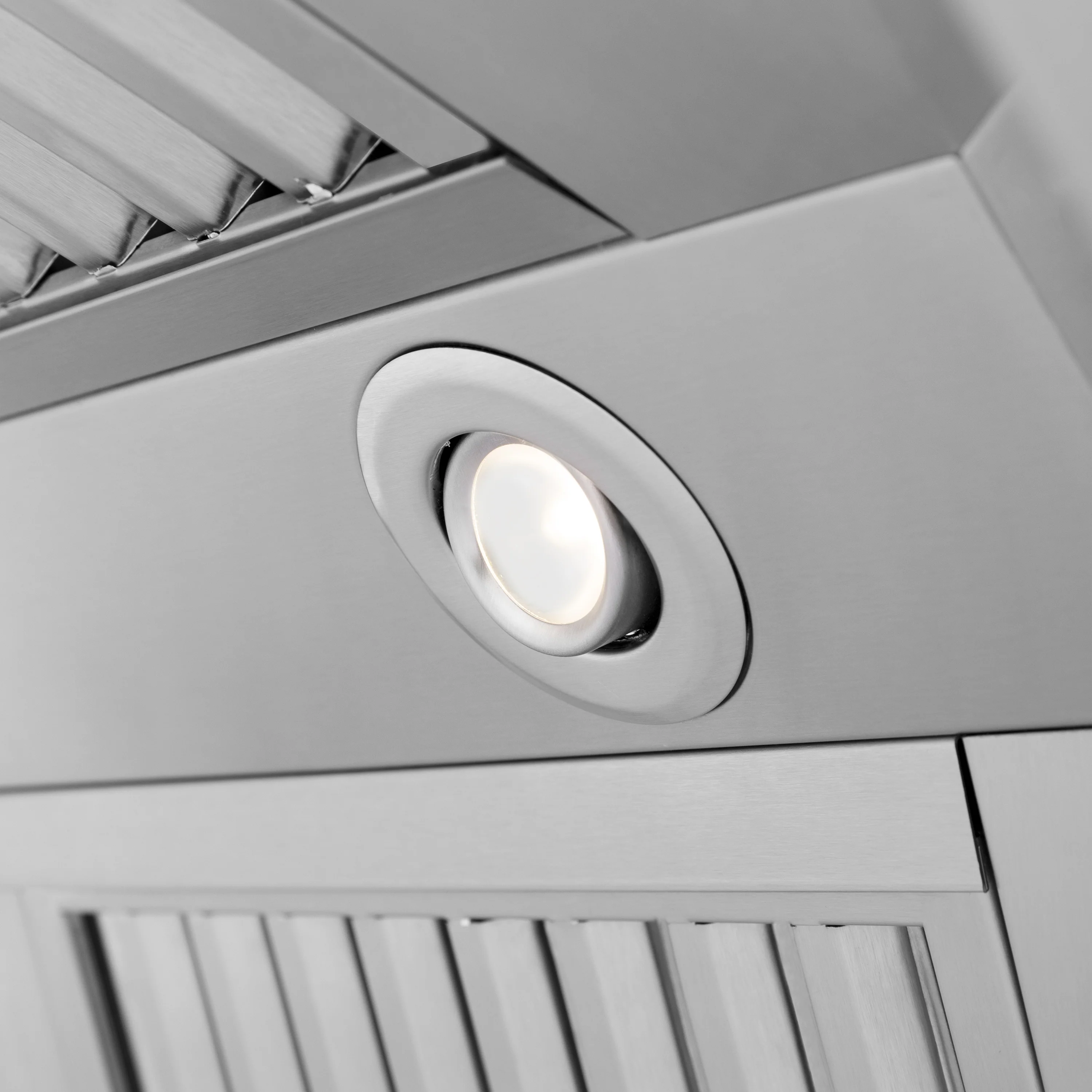 36 in. ZLINE CrownSound™ Ducted Vent Island Mount Range Hood in Stainless Steel with Built-in Bluetooth Speakers (597iCRN-BT-36) - Image 10