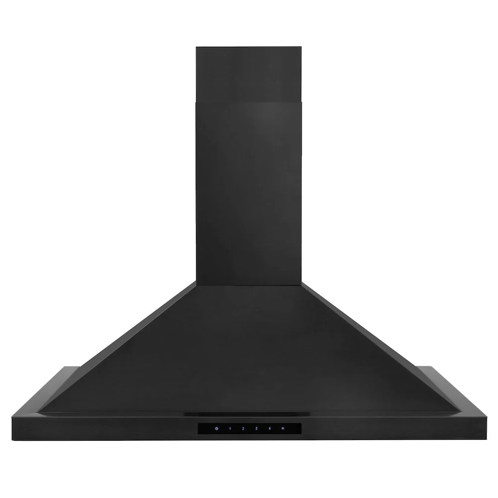 ZLINE Kitchen Package with Black Stainless Steel Refrigerator, 36 in. Dual Fuel Range, Range Hood, and Microwave Drawer (4KPR-RABRH36-MW) - Image 3