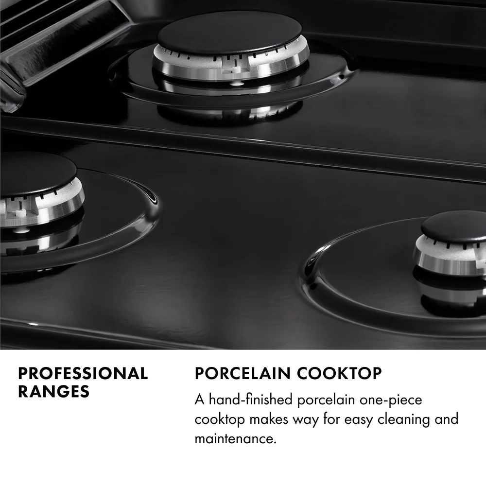 ZLINE 36 in. 4.6 cu. ft. Legacy Dual Fuel Range with 6 Burner Gas Cooktop and Electric Convection Oven in Satin Stainless Steel (RAS-SN-36) - Image 20