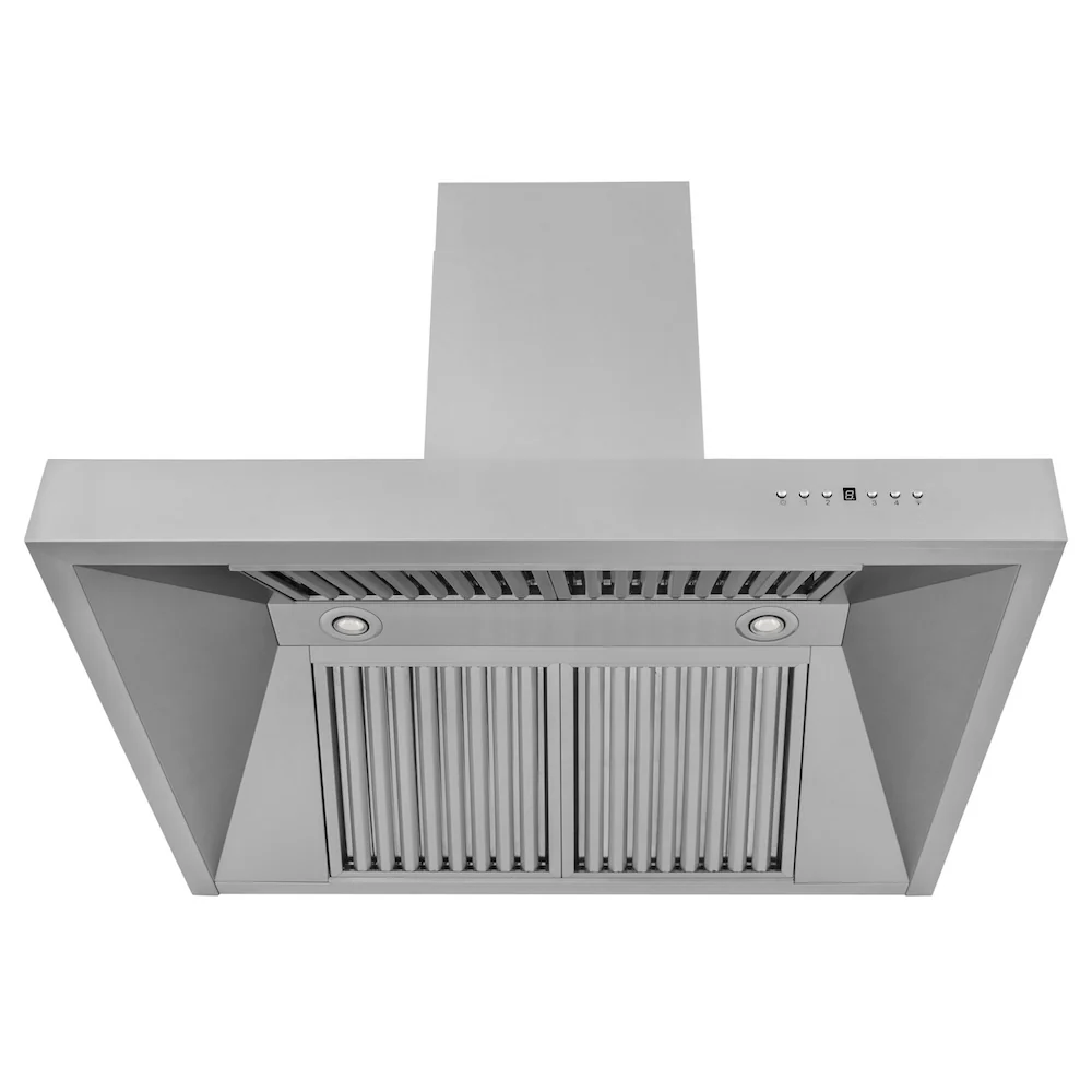 ZLINE 36" Professional Ducted Wall Mount Range Hood in Stainless Steel (697-36) - Image 5