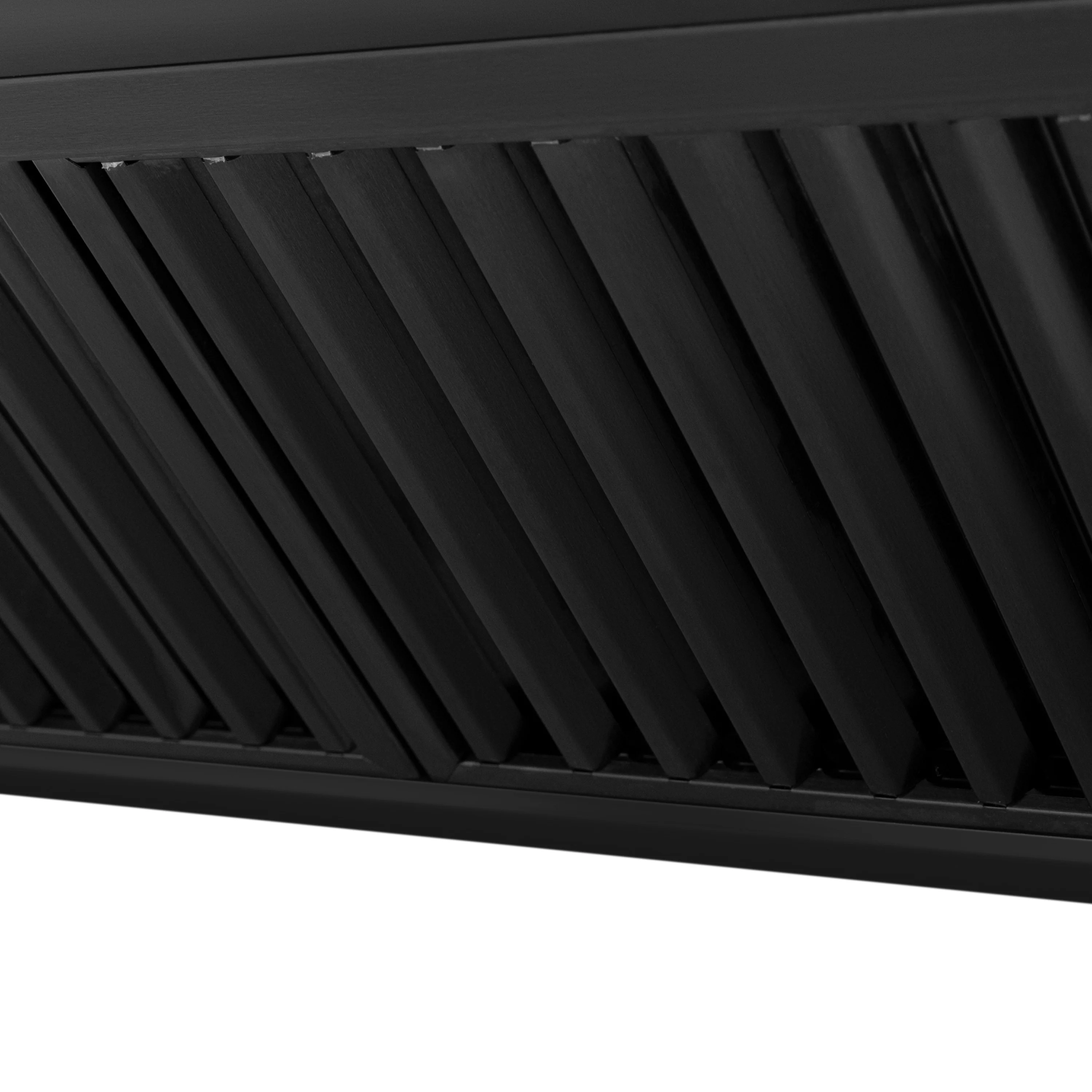 ZLINE 36" Ducted Vent Black Stainless Steel Wall Mount Range Hood (BS655N-36) - Image 9