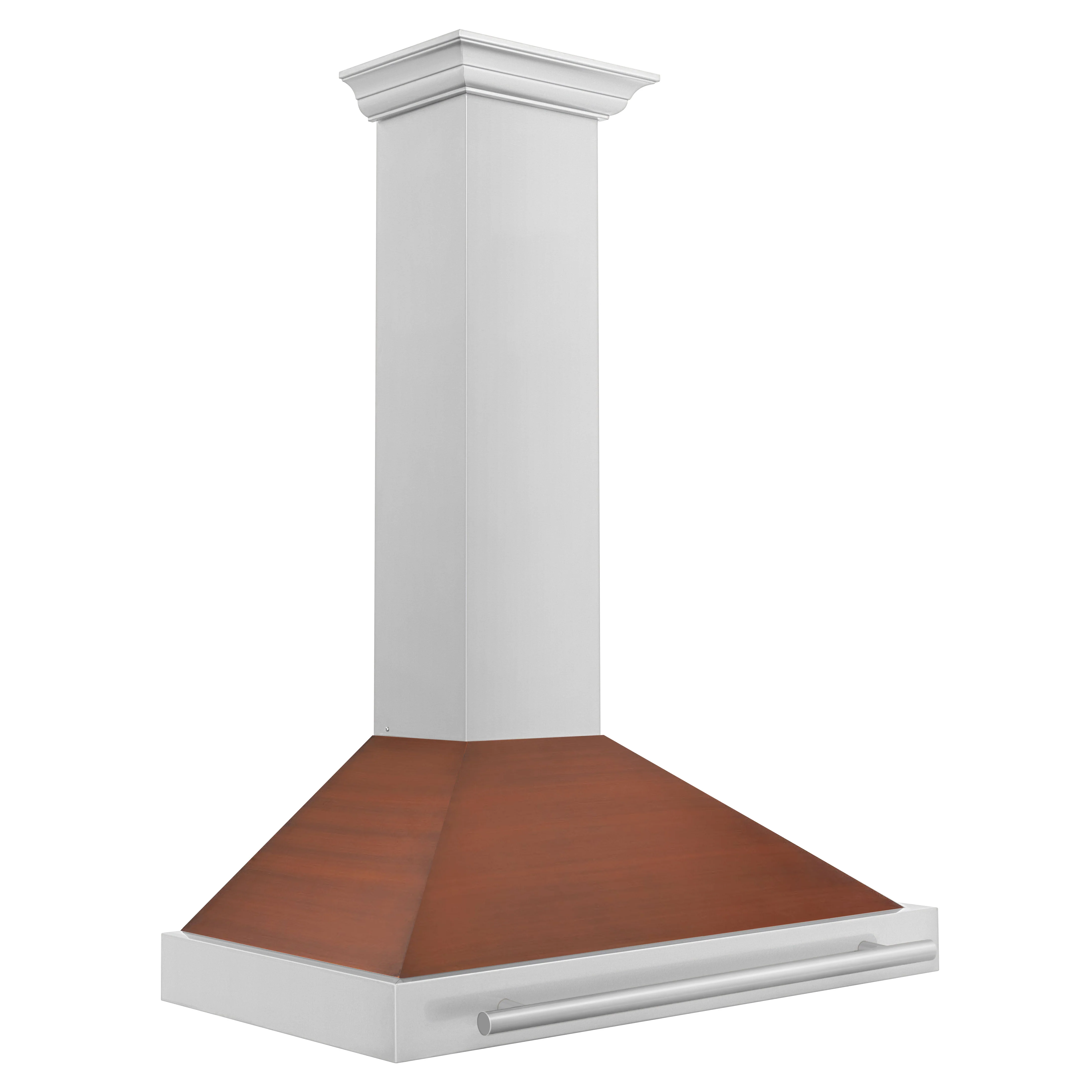ZLINE 36 in. Convertible Stainless Steel Range Hood with Copper Shell and Stainless Steel Handle (KB4STX-C-36) - Image 4