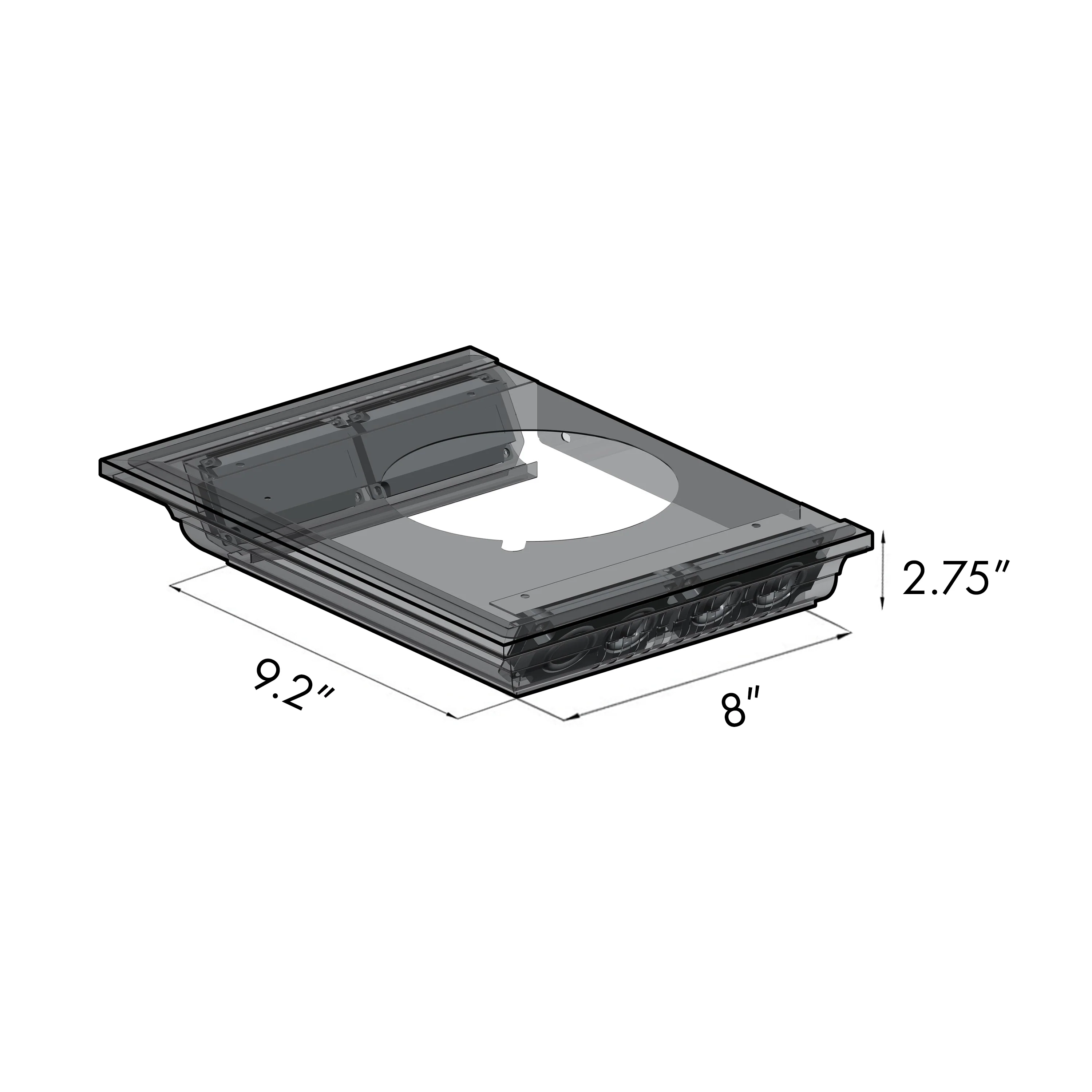 36" ZLINE CrownSound™Ducted Vent Wall Mount Range Hood in Stainless Steel with Built-in Bluetooth Speakers (KL3CRN-BT-36) - Image 12