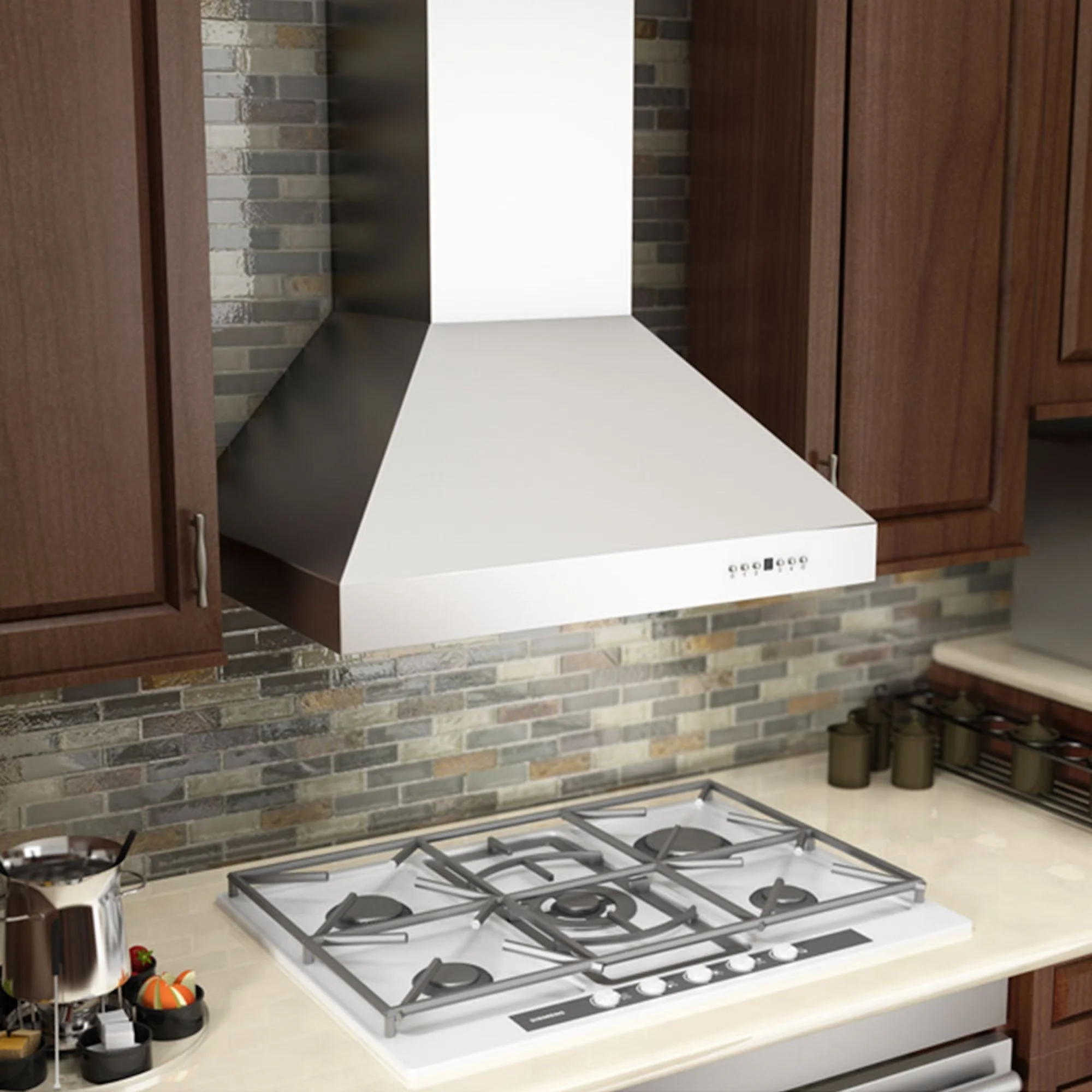 ZLINE 42 in. Professional Ducted Vent Wall Mount Range Hood in Stainless Steel (667-42) - Image 11