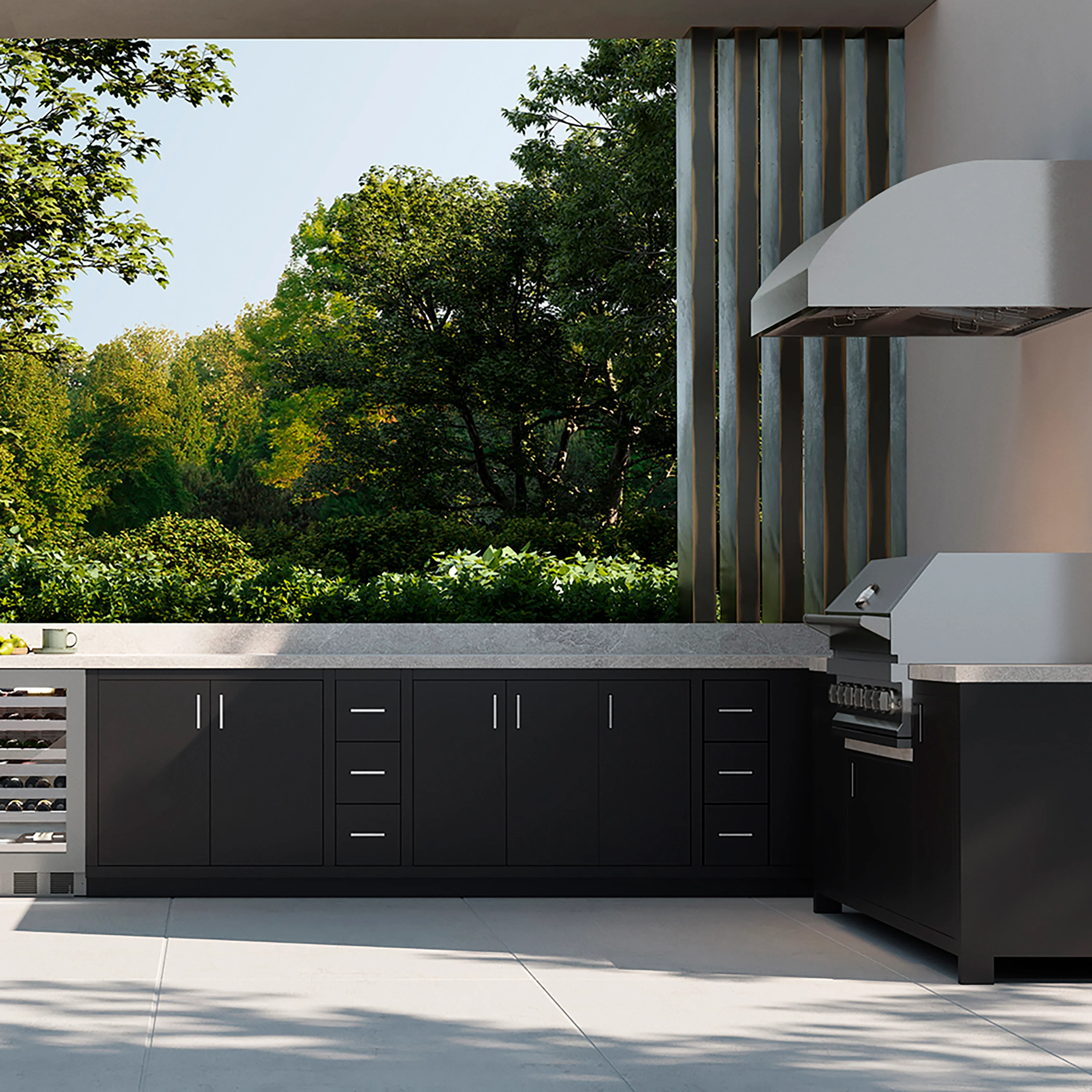 ZLINE 42 in. Under Cabinet Outdoor Grill Hood (GOU2-42) - Image 2