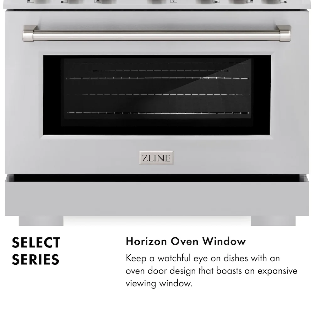 ZLINE 48 in. 6.7 cu. ft. Select Double Oven Gas Range with 8 Burner Cooktop in Stainless Steel, Open Box-Great Condition - Image 14